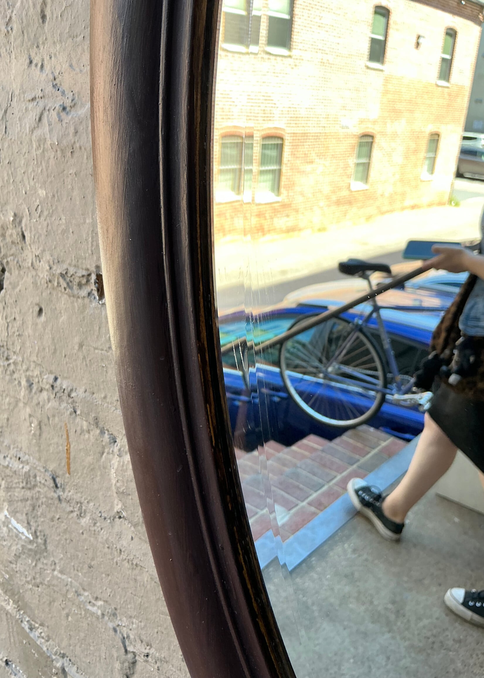 GOODWOOD Oval Beveled Mirror