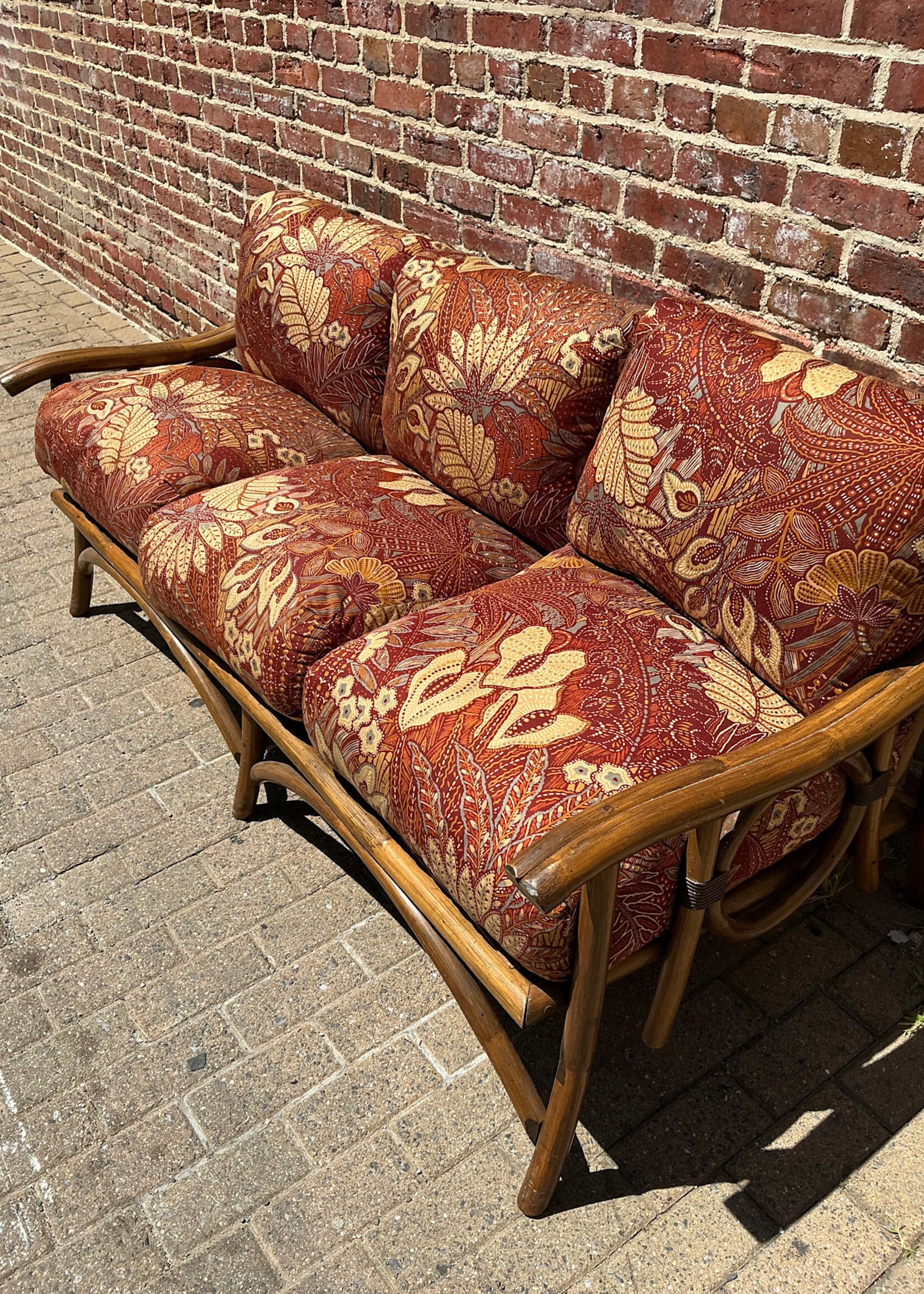 GOODWOOD MCM Rattan Sofa