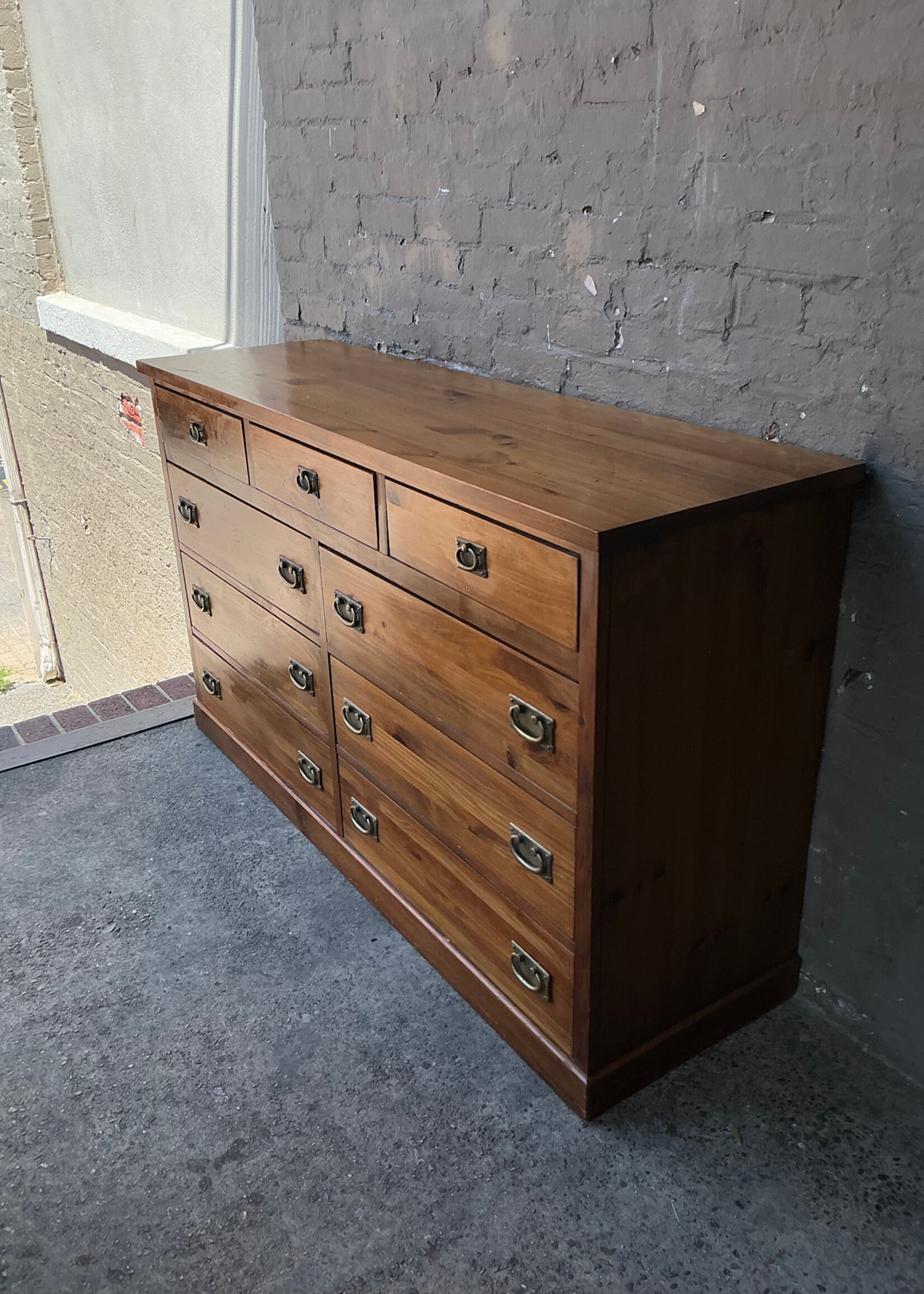 GOODWOOD Vintage Pine Campaign Style Dresser
