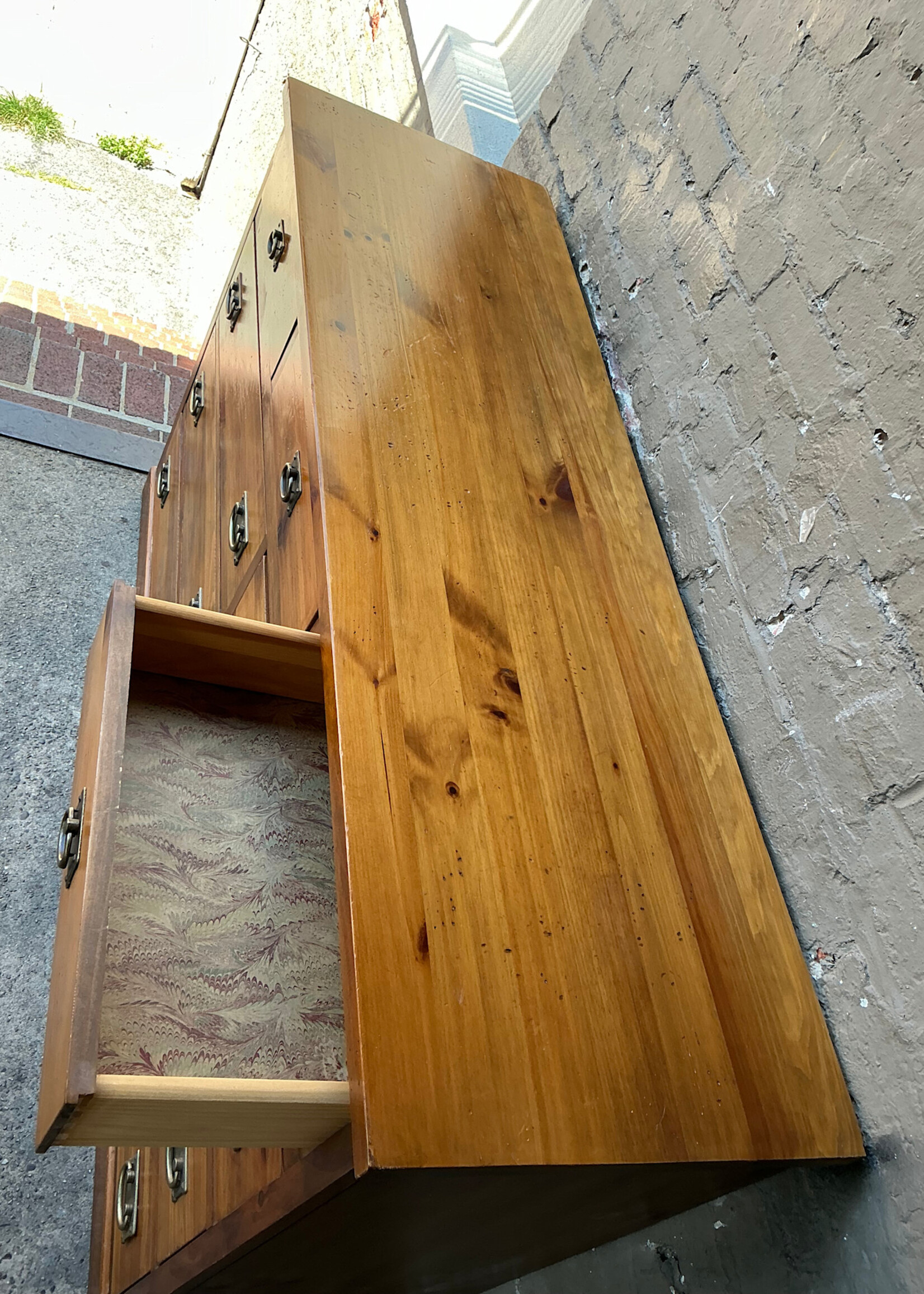 GOODWOOD Vintage Pine Campaign Style Dresser