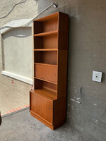 GOODWOOD Danish Modern Teak Sliding Door Cabinet