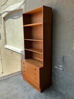 GOODWOOD Danish Modern Teak Shelf over Drawers