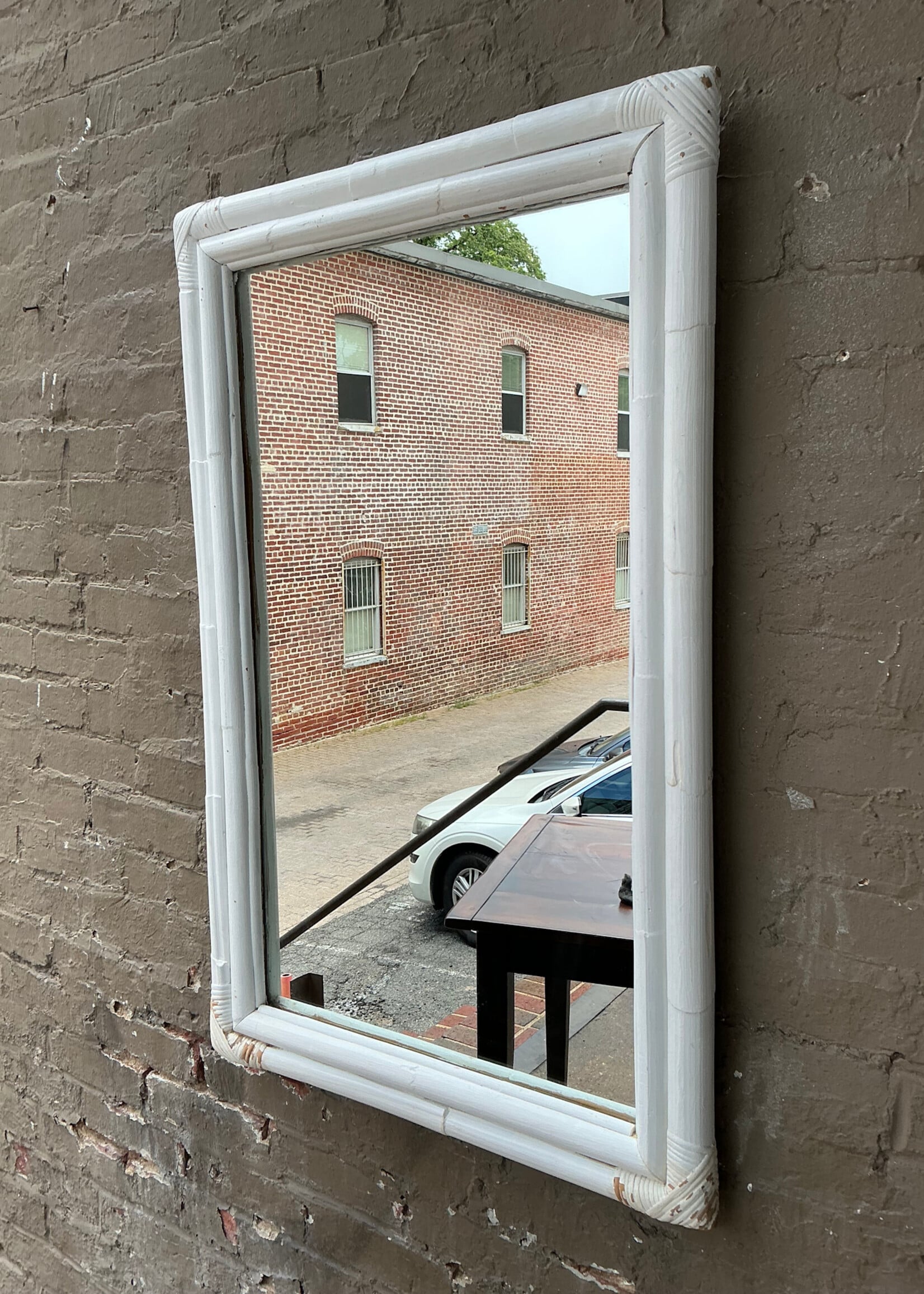 GOODWOOD Vintage Bamboo Mirror