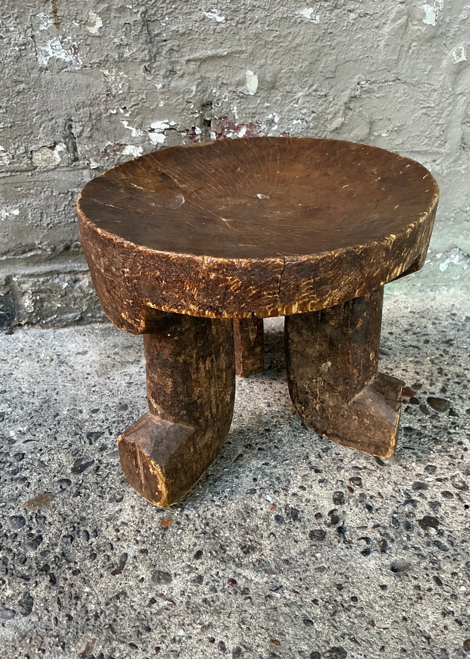 GOODWOOD Carved African Stool