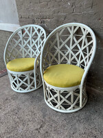 GOODWOOD Pair of Vintage Wicker Chairs