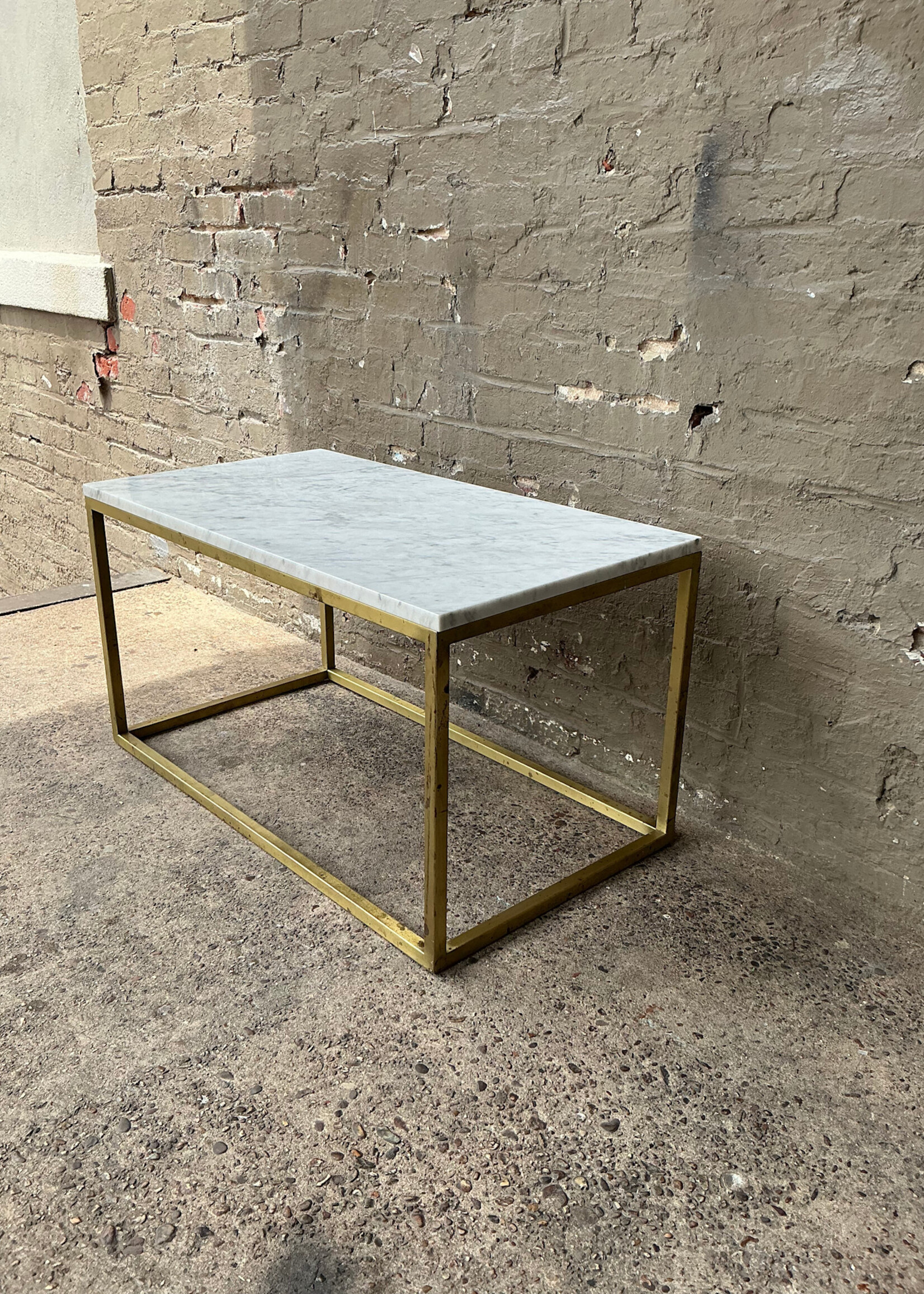 GOODWOOD Marble and Brass Coffee Table