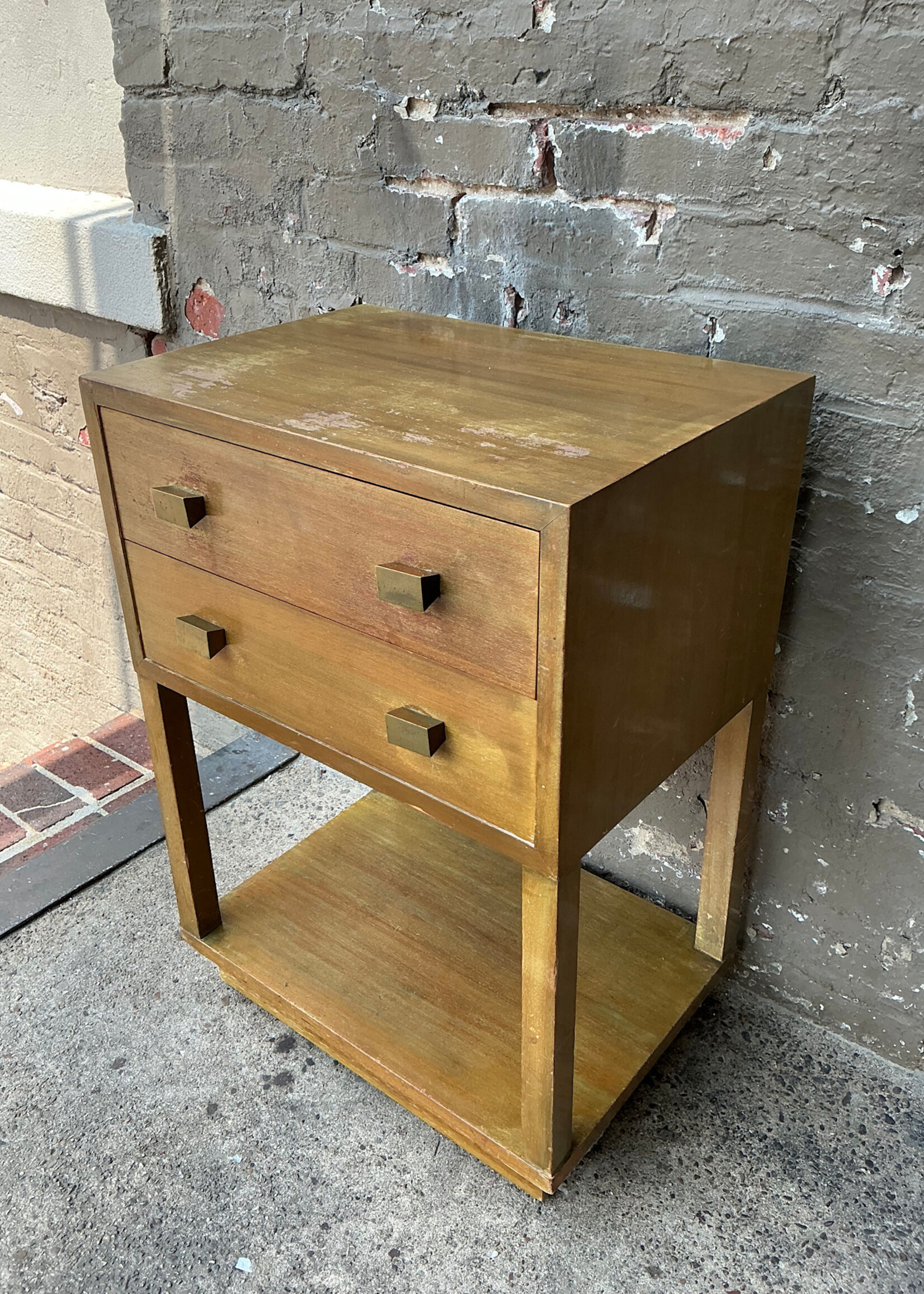 GOODWOOD Pair of Mid Century Modern Nightstands
