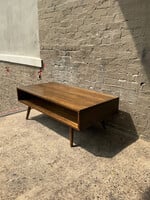 GOODWOOD Walnut Peg Leg Coffee Table