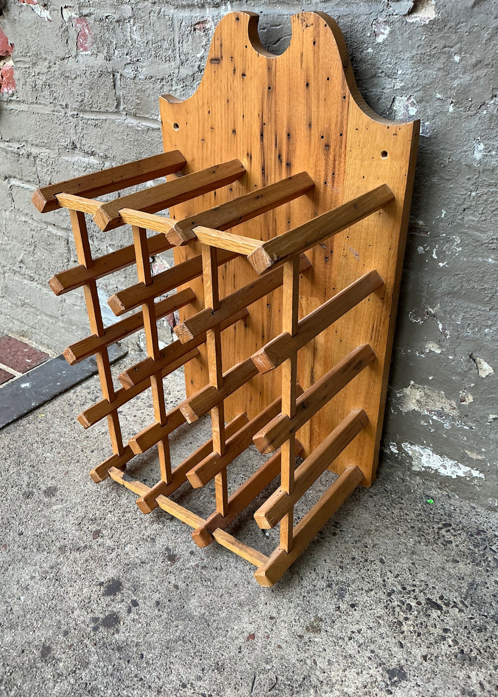 GOODWOOD Wormy Chestnut Wine Rack