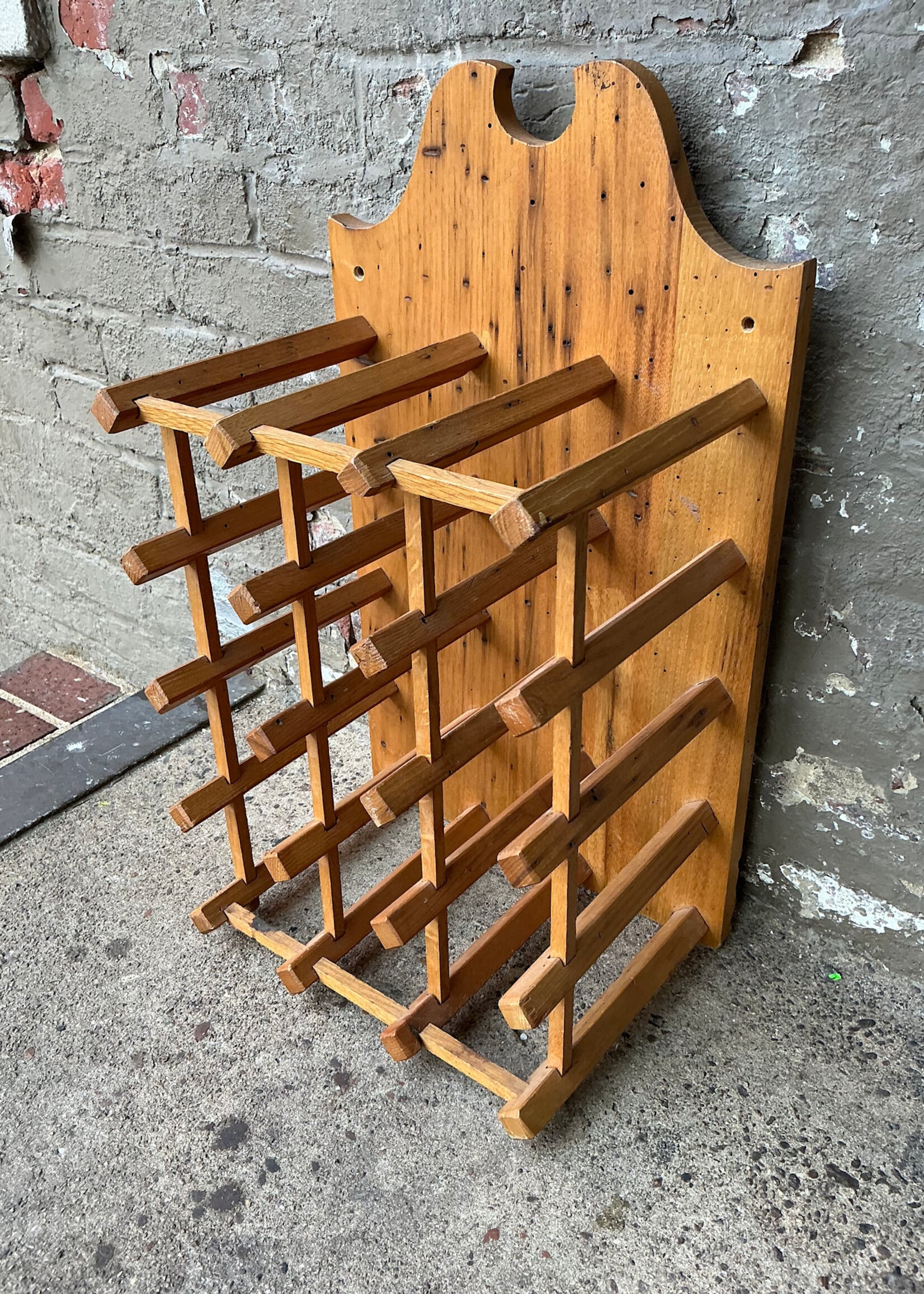 GOODWOOD Wormy Chestnut Wine Rack