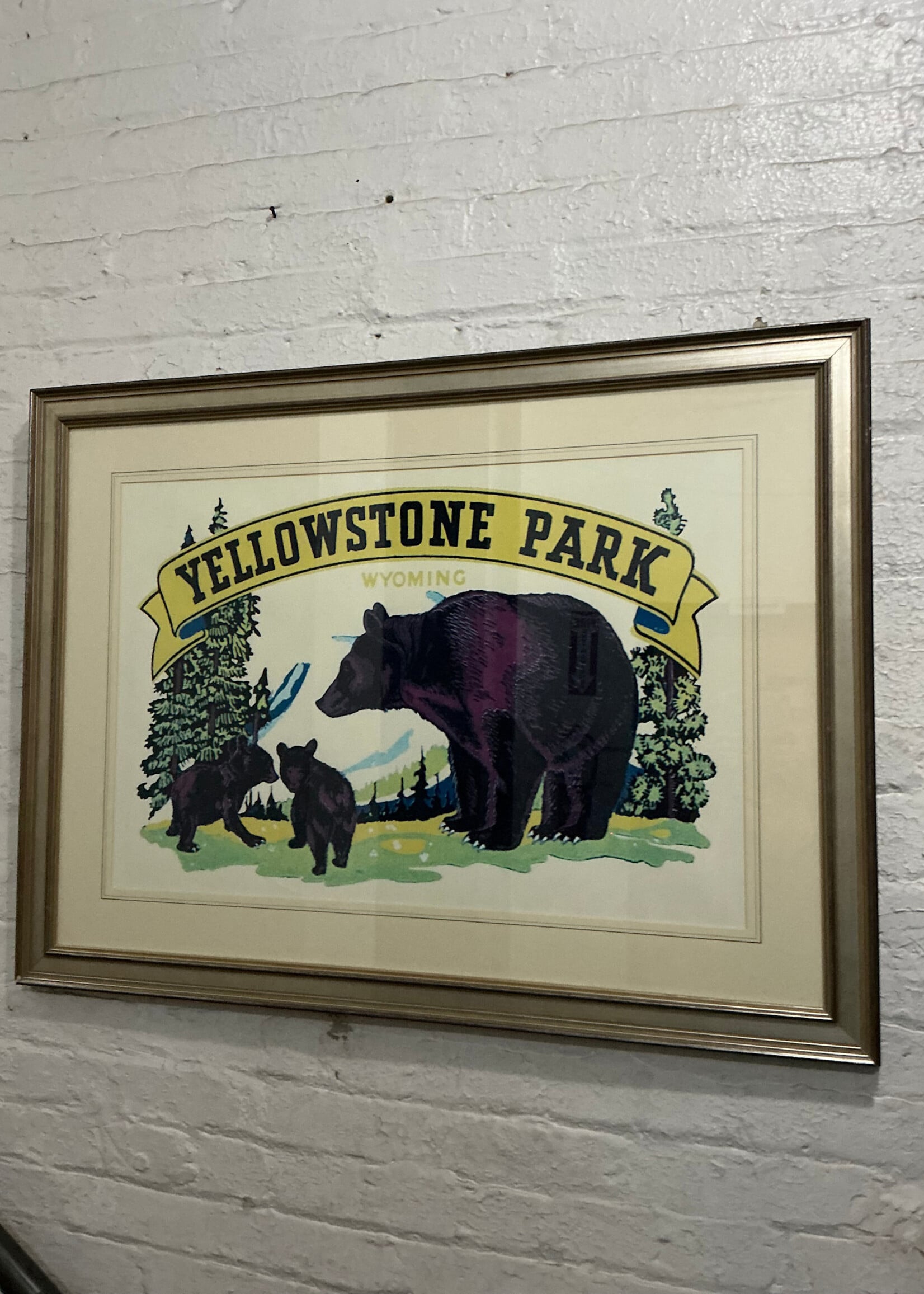 GOODWOOD Framed Yellowstone Park Print