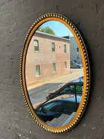 GOODWOOD Large Vintage Gilt Oval Mirror