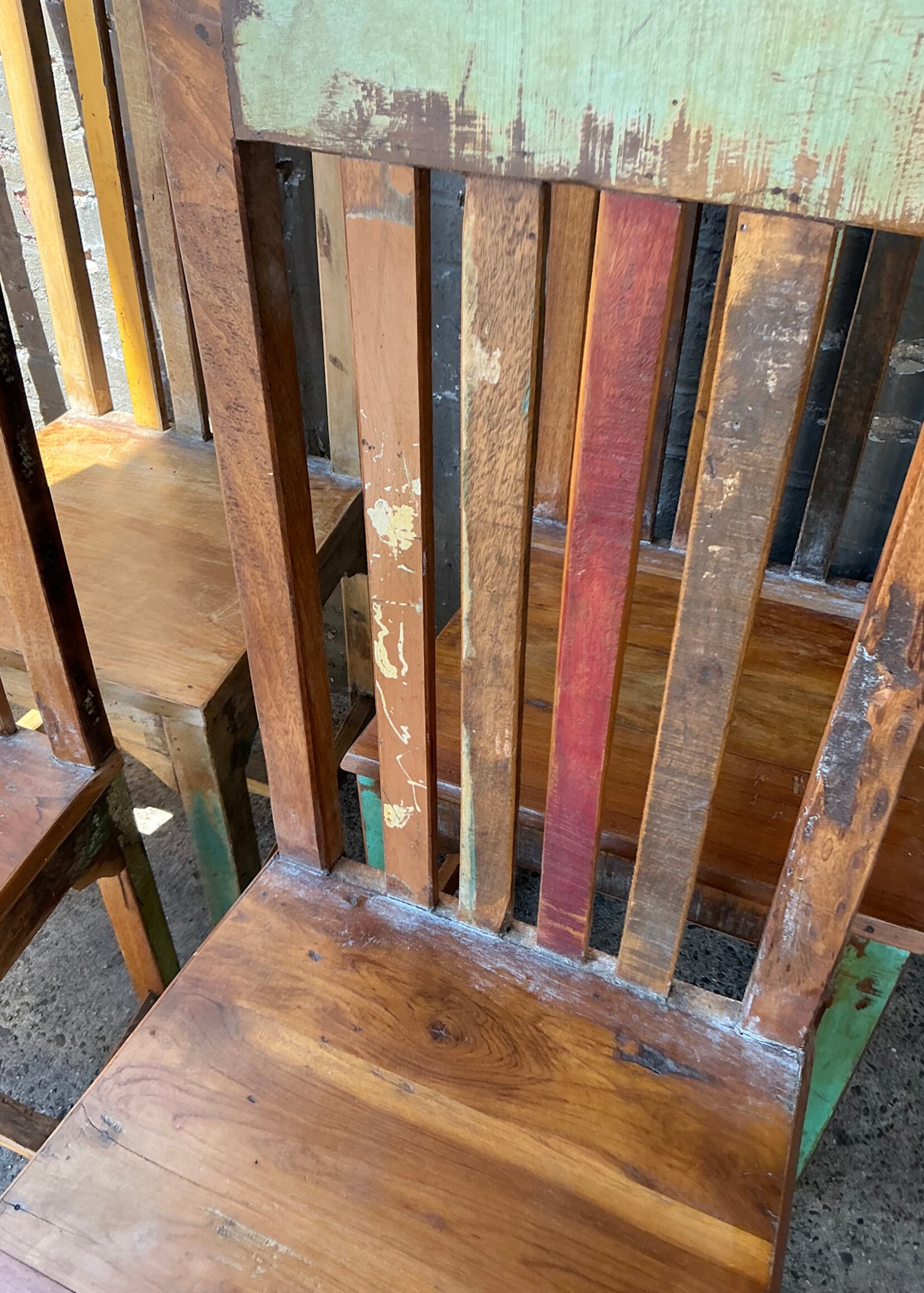 GOODWOOD Set of Six Rustic Farmhouse Chairs