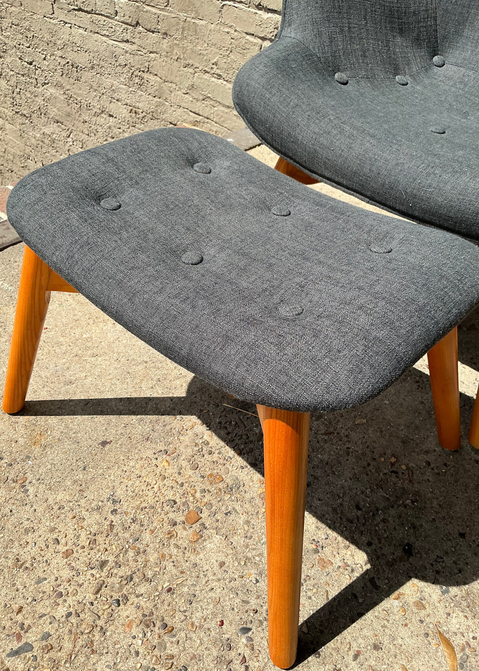 GOODWOOD MCM Style Lounge Chair & Ottoman