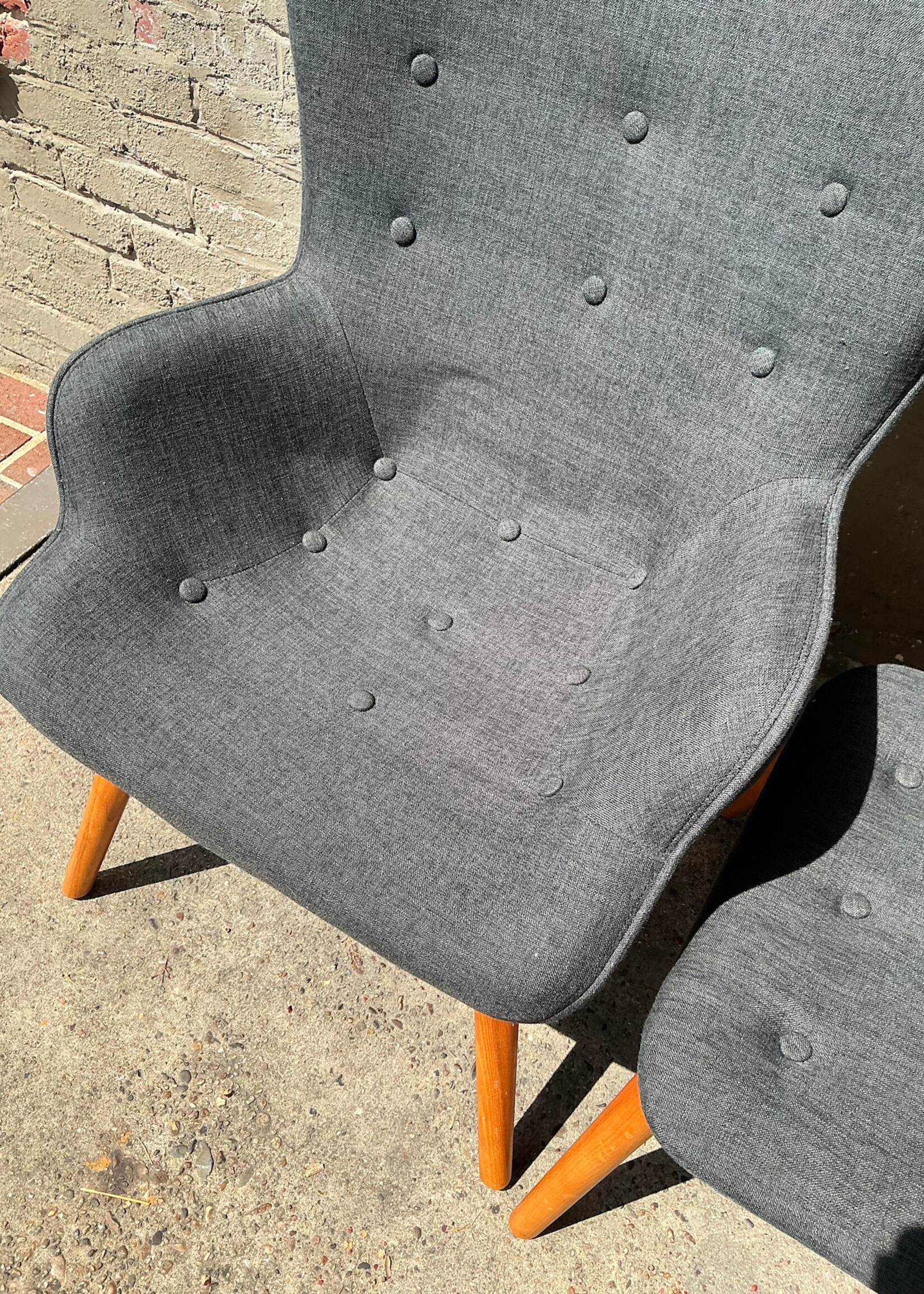 GOODWOOD MCM Style Lounge Chair & Ottoman