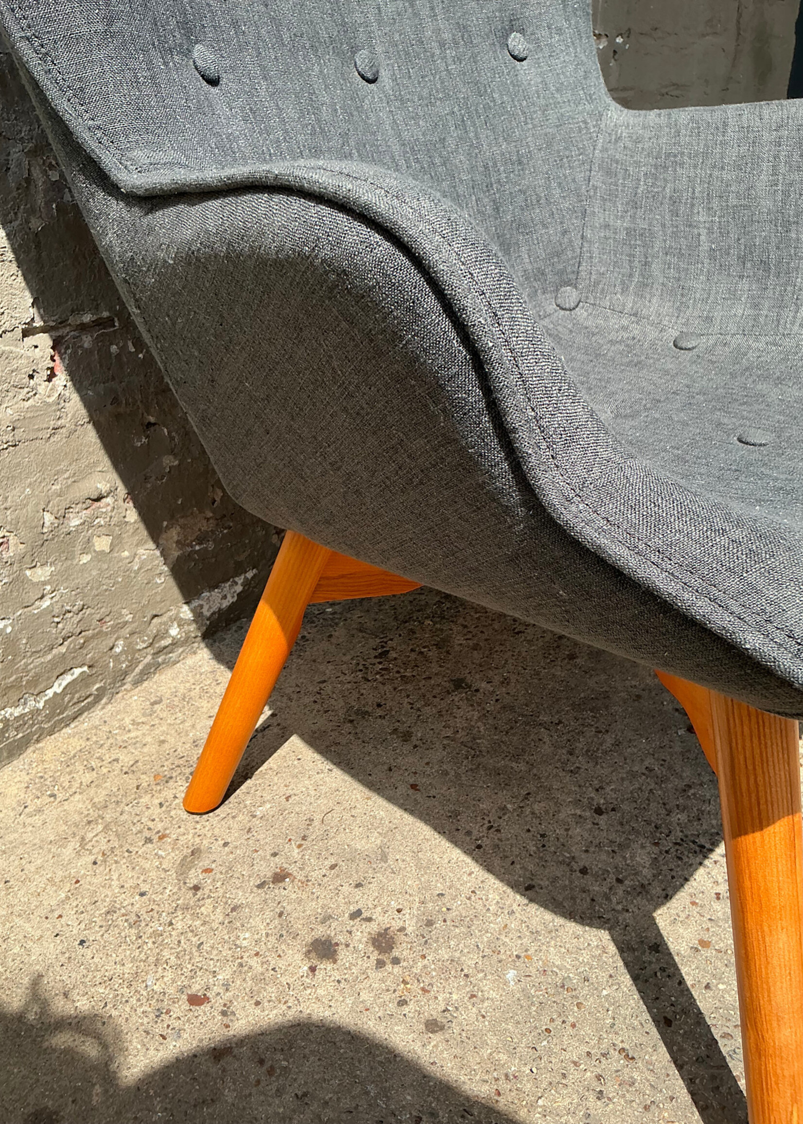 GOODWOOD MCM Style Lounge Chair & Ottoman