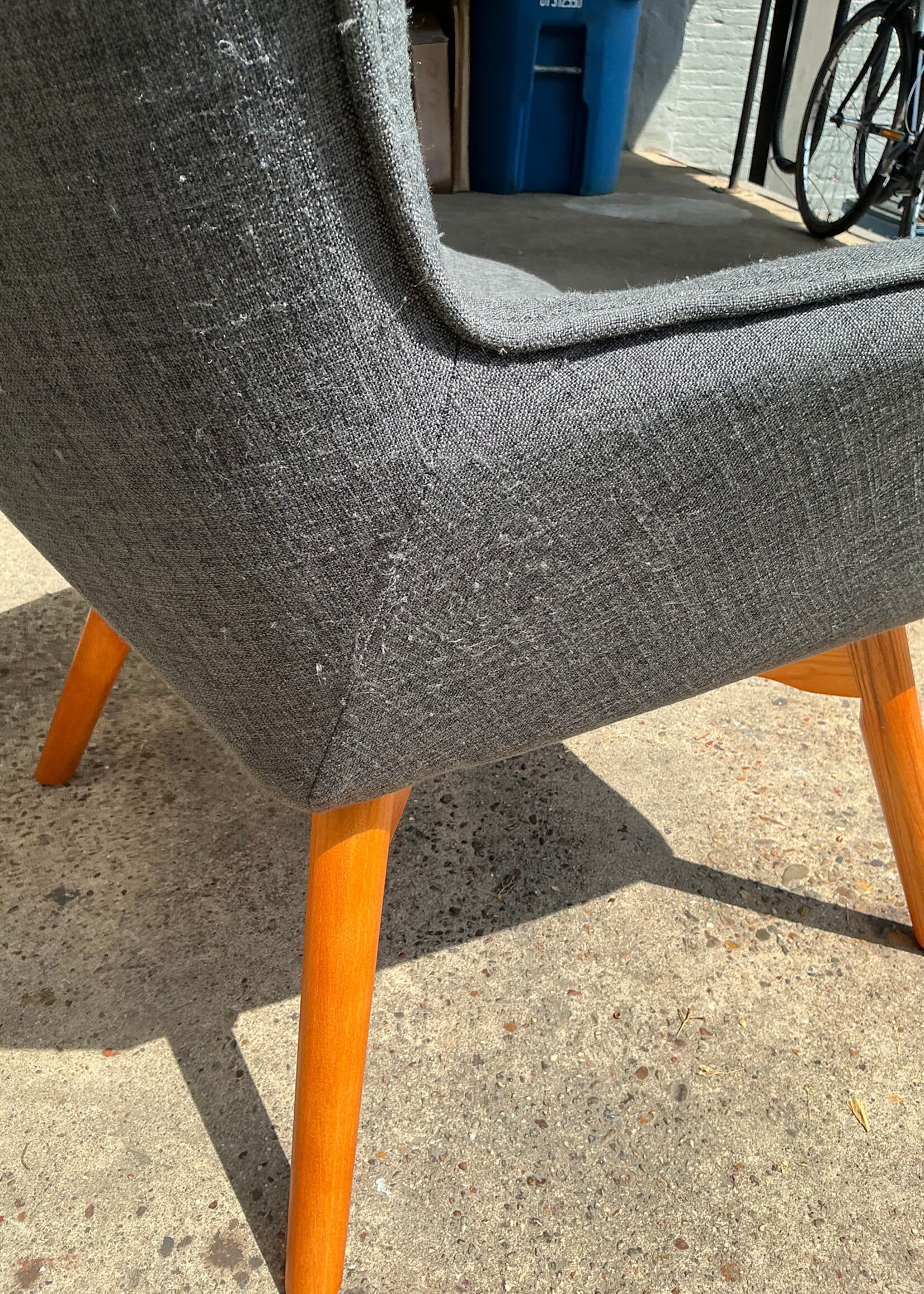 GOODWOOD MCM Style Lounge Chair & Ottoman