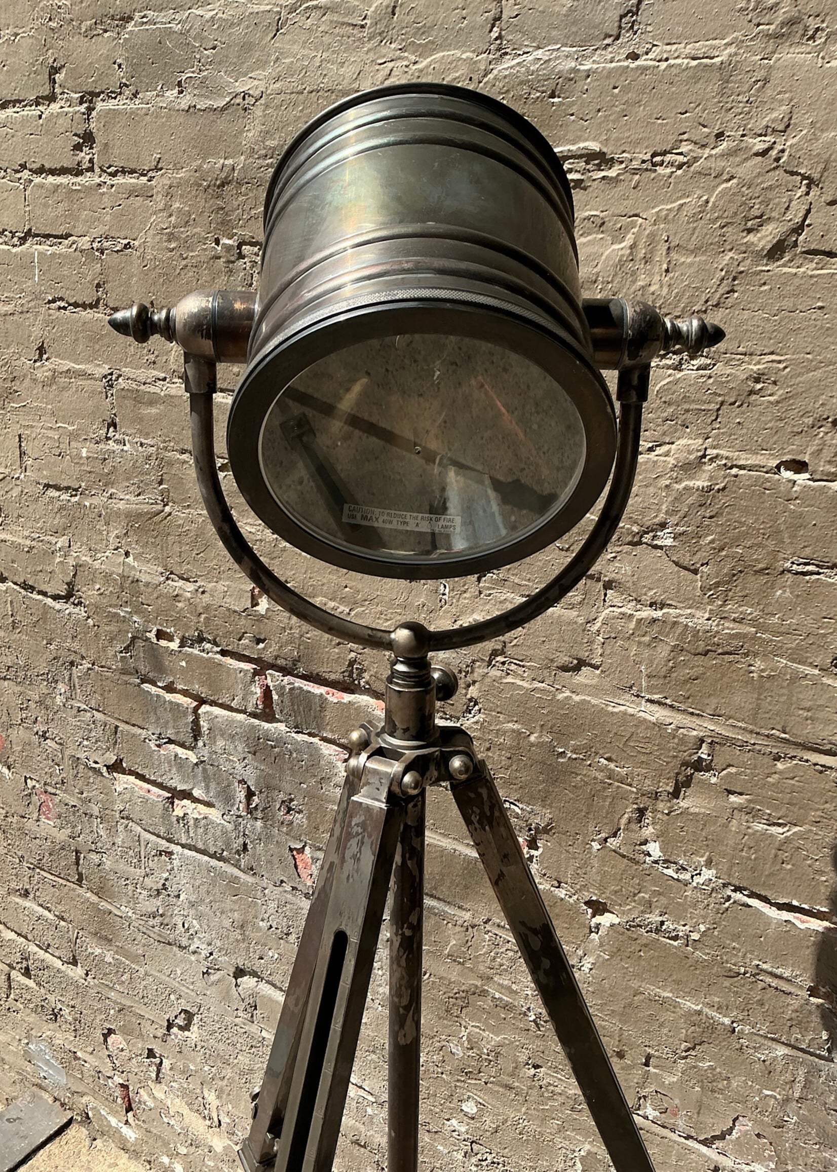 GOODWOOD Industrial Style Adjustable Tripod Lamp