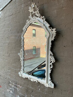 GOODWOOD Painted Louis XV Style Carved Wood Mirror