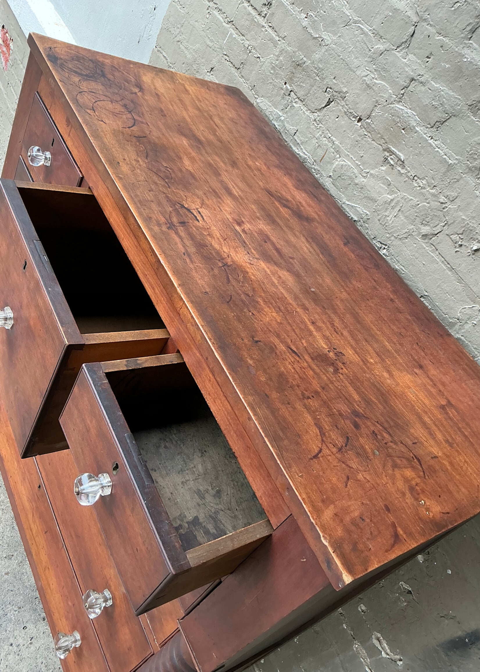 GOODWOOD Mahogany Empire Chest of Drawers