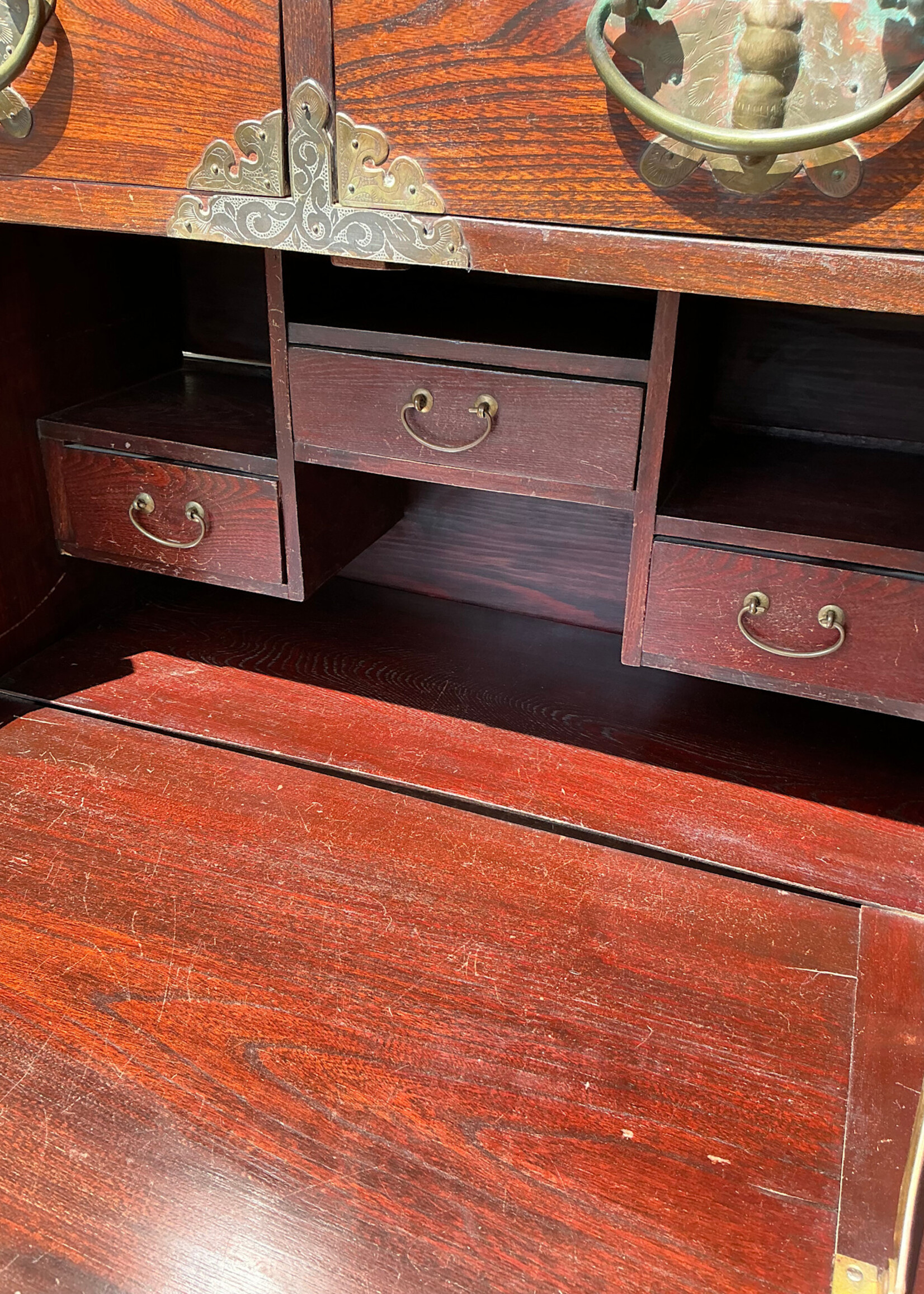 GOODWOOD Antique Korean Tansu Desk