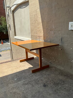 GOODWOOD Vintage Oak Butcher Block Table