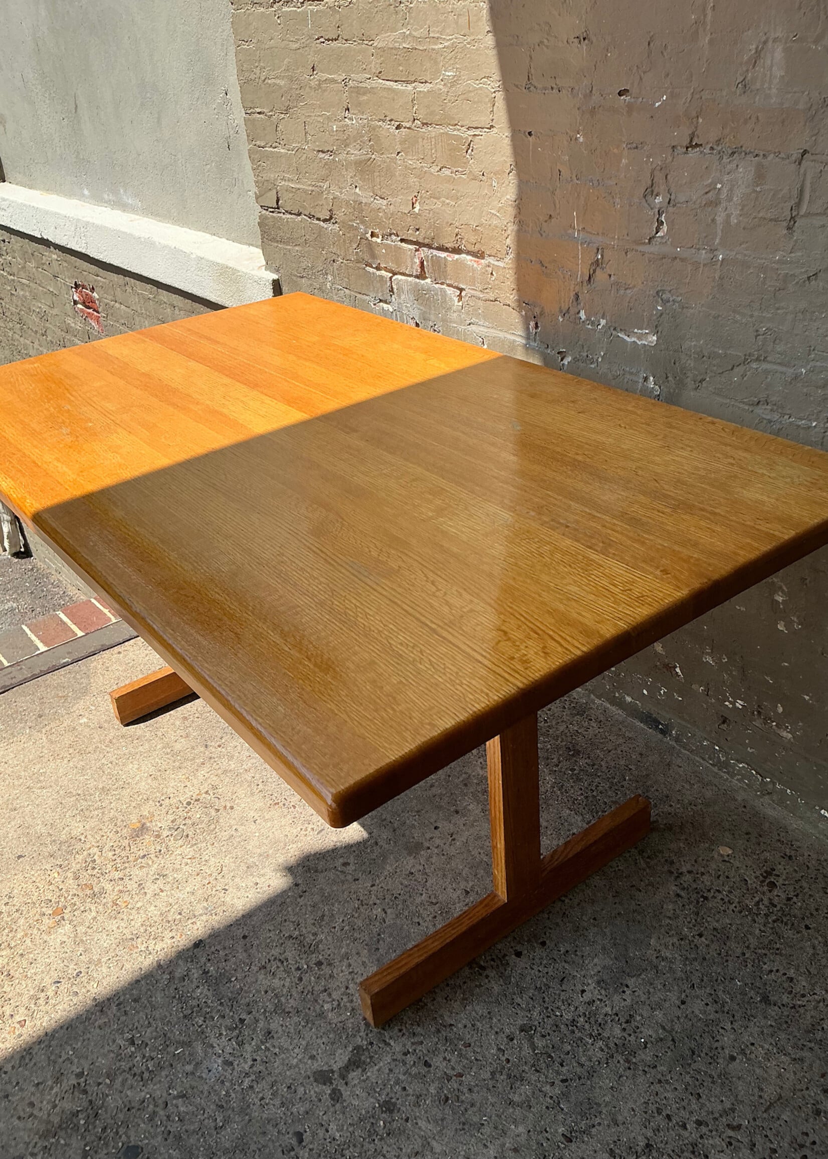 GOODWOOD Vintage Oak Butcher Block Table