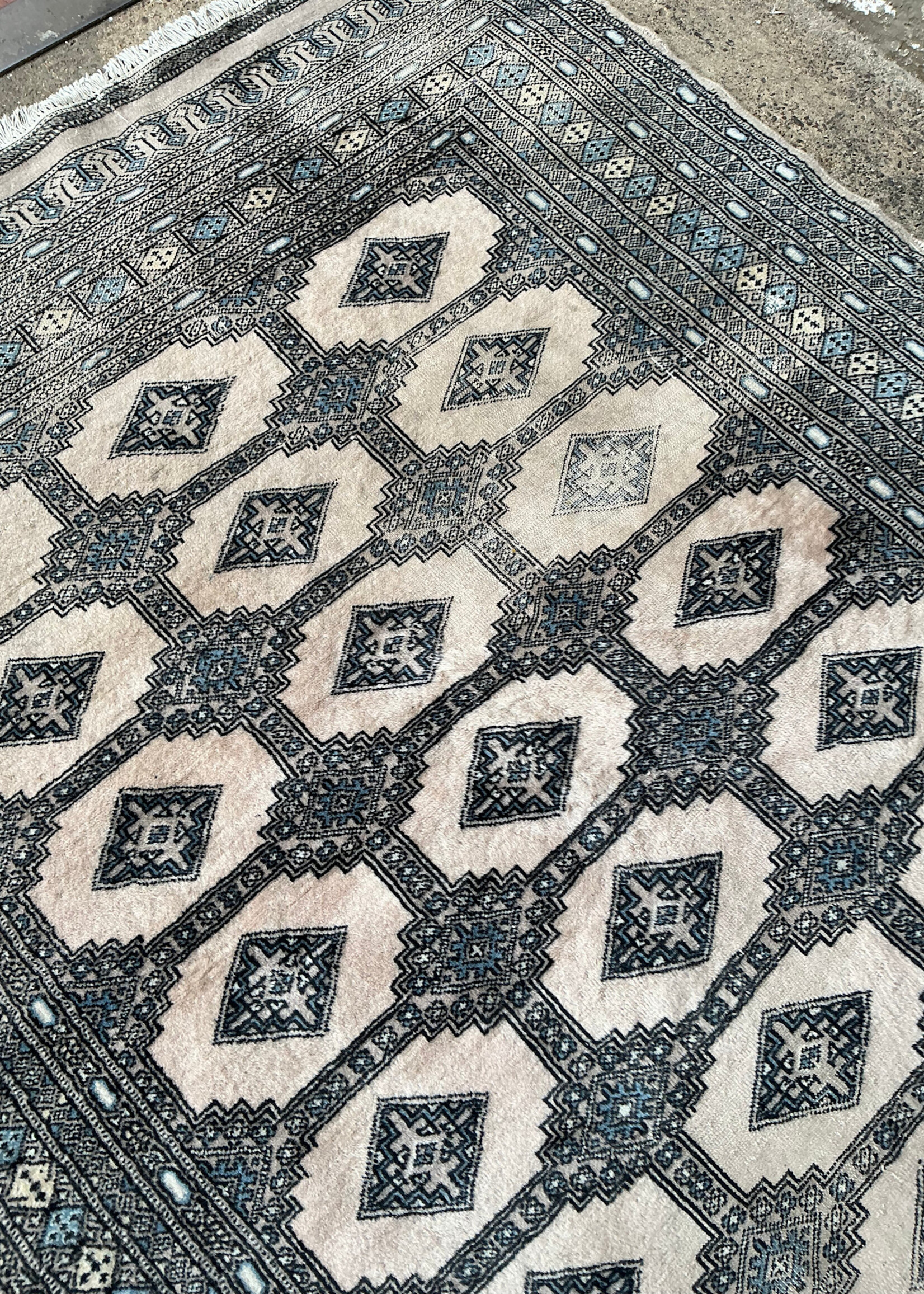 GOODWOOD Bukhara Wool Rug, 98" x 61"