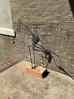 GOODWOOD Iron Bird Sculpture, signed