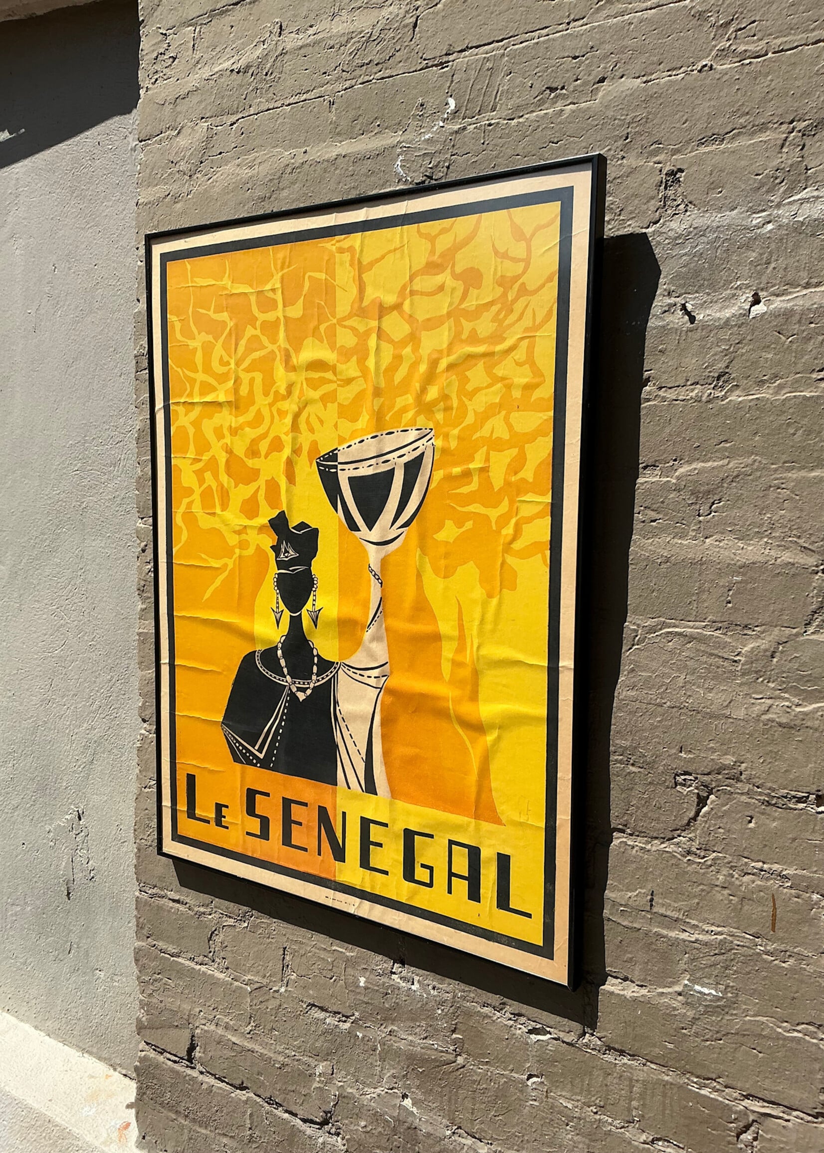 GOODWOOD Senegal Travel Poster c. 1950