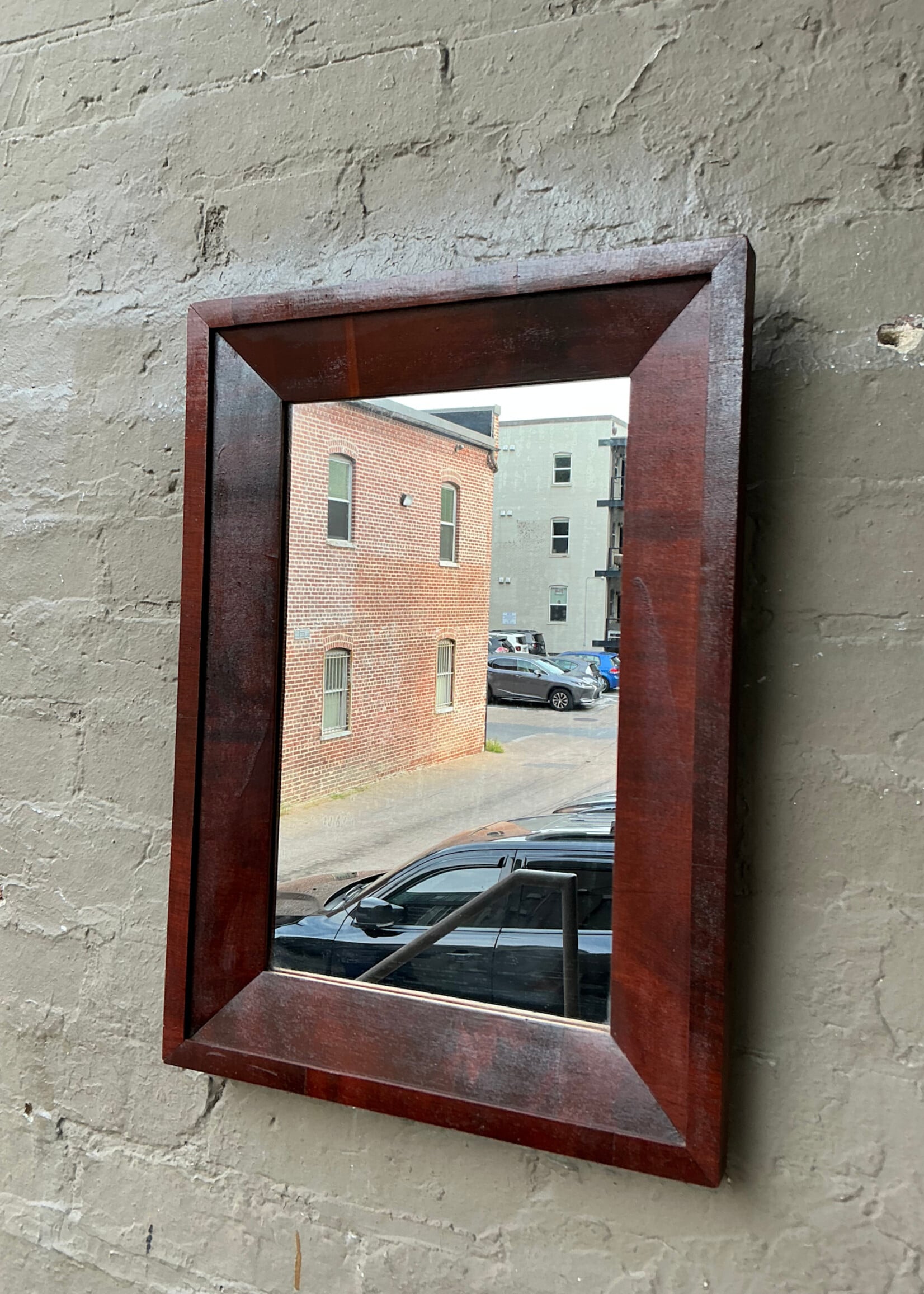 GOODWOOD Antique Mahogany Mirror, Small