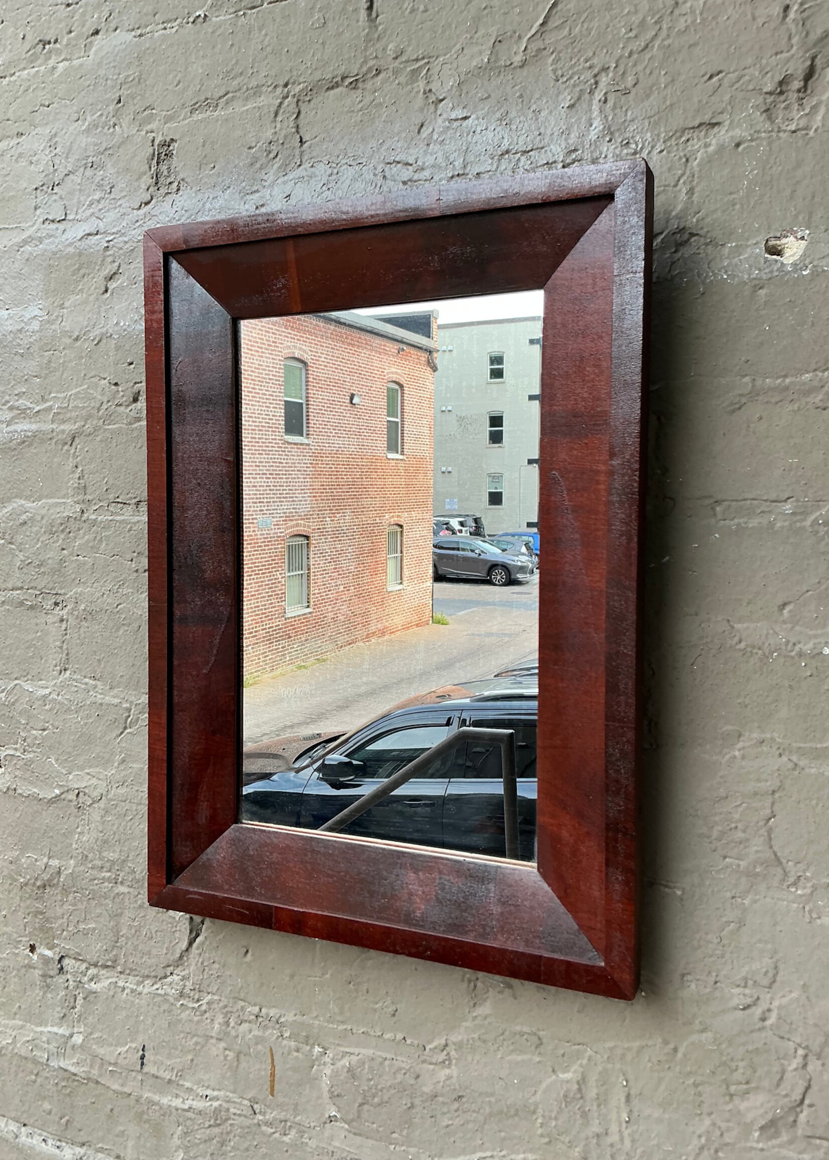 GOODWOOD Antique Mahogany Mirror, Small