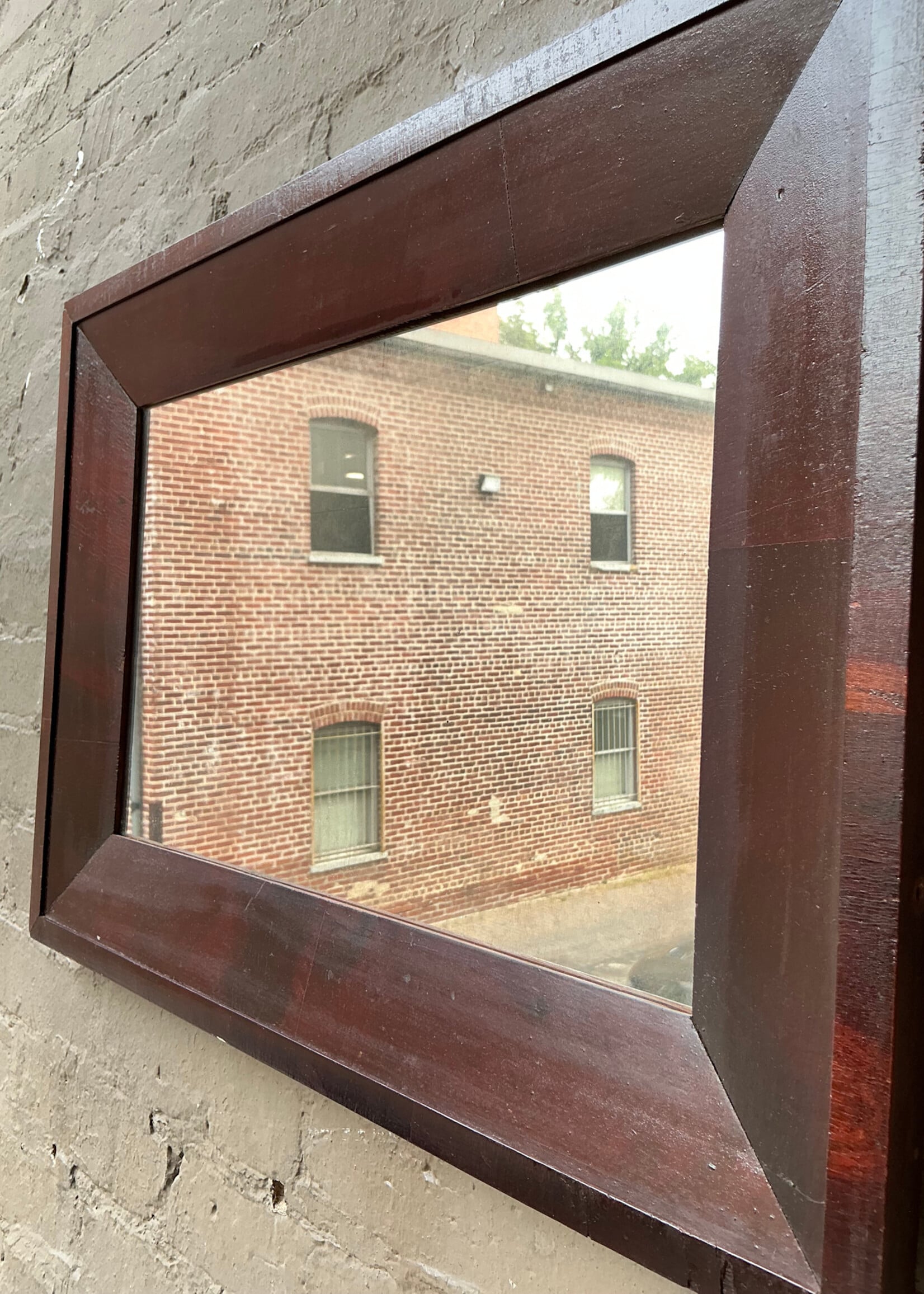 GOODWOOD Antique Mahogany Mirror, Medium