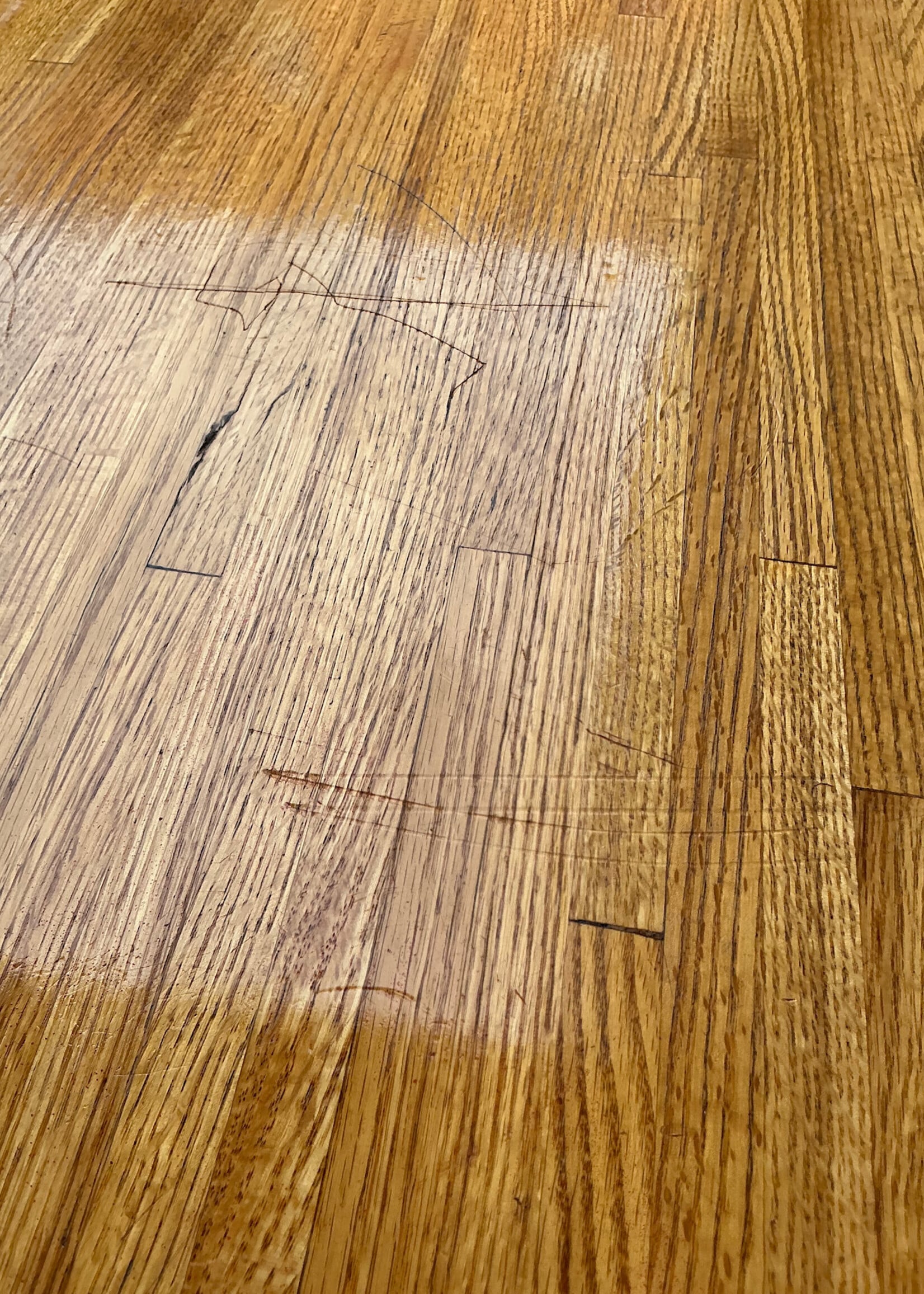 GOODWOOD Vintage Oak Butcher Block Dining Table