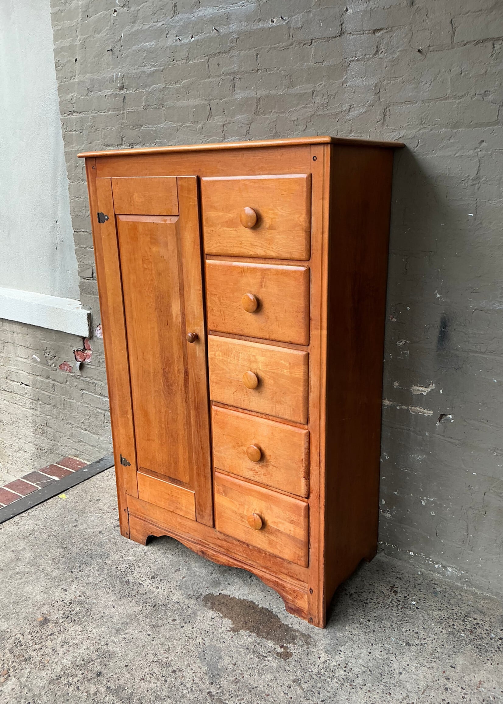 GOODWOOD Vintage Maple Wardrobe