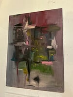 GOODWOOD Abstract with Green, Pink, Purple