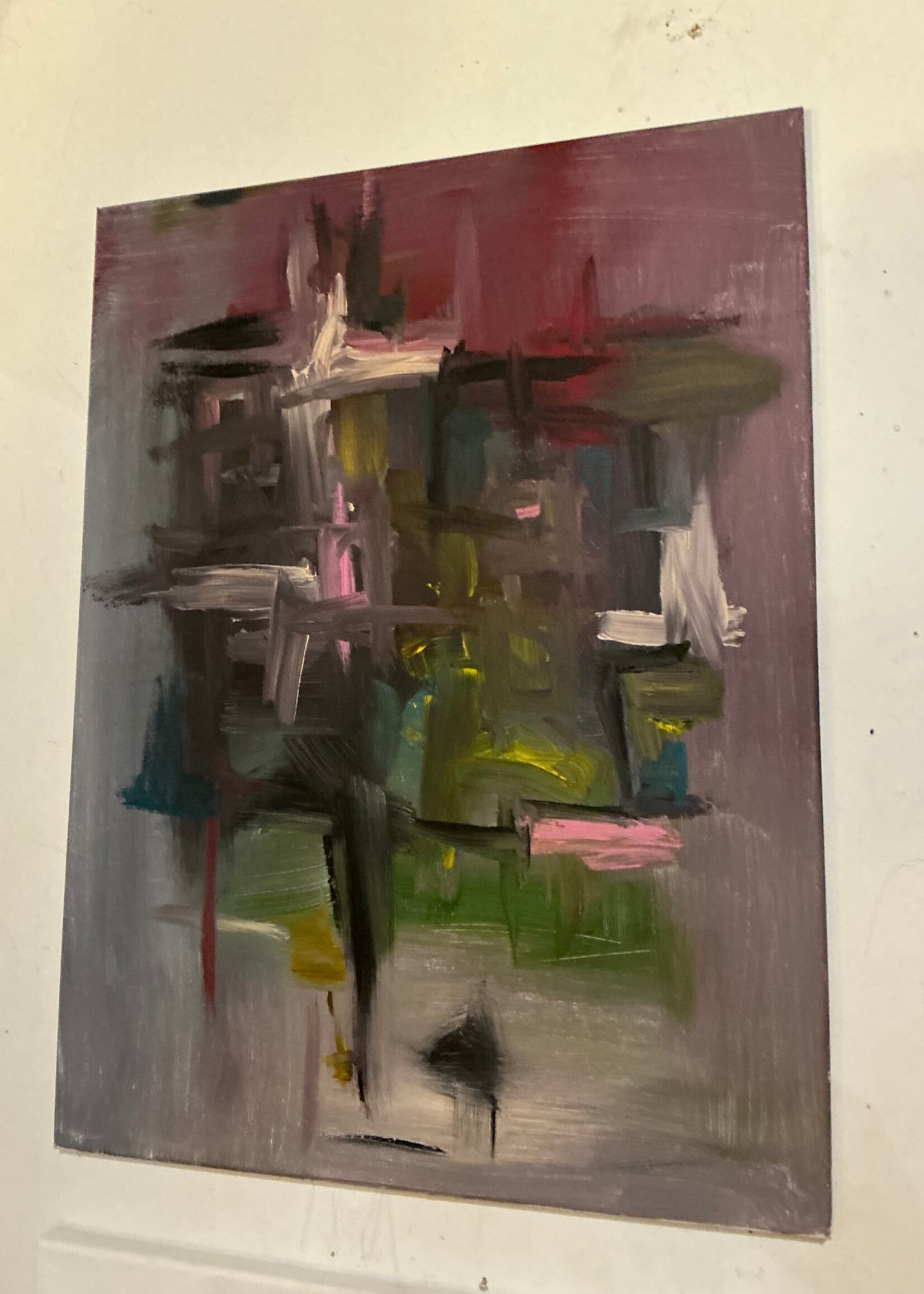 GOODWOOD Abstract with Green, Pink, Purple