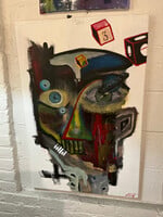 GOODWOOD Surrealist Man with Cube