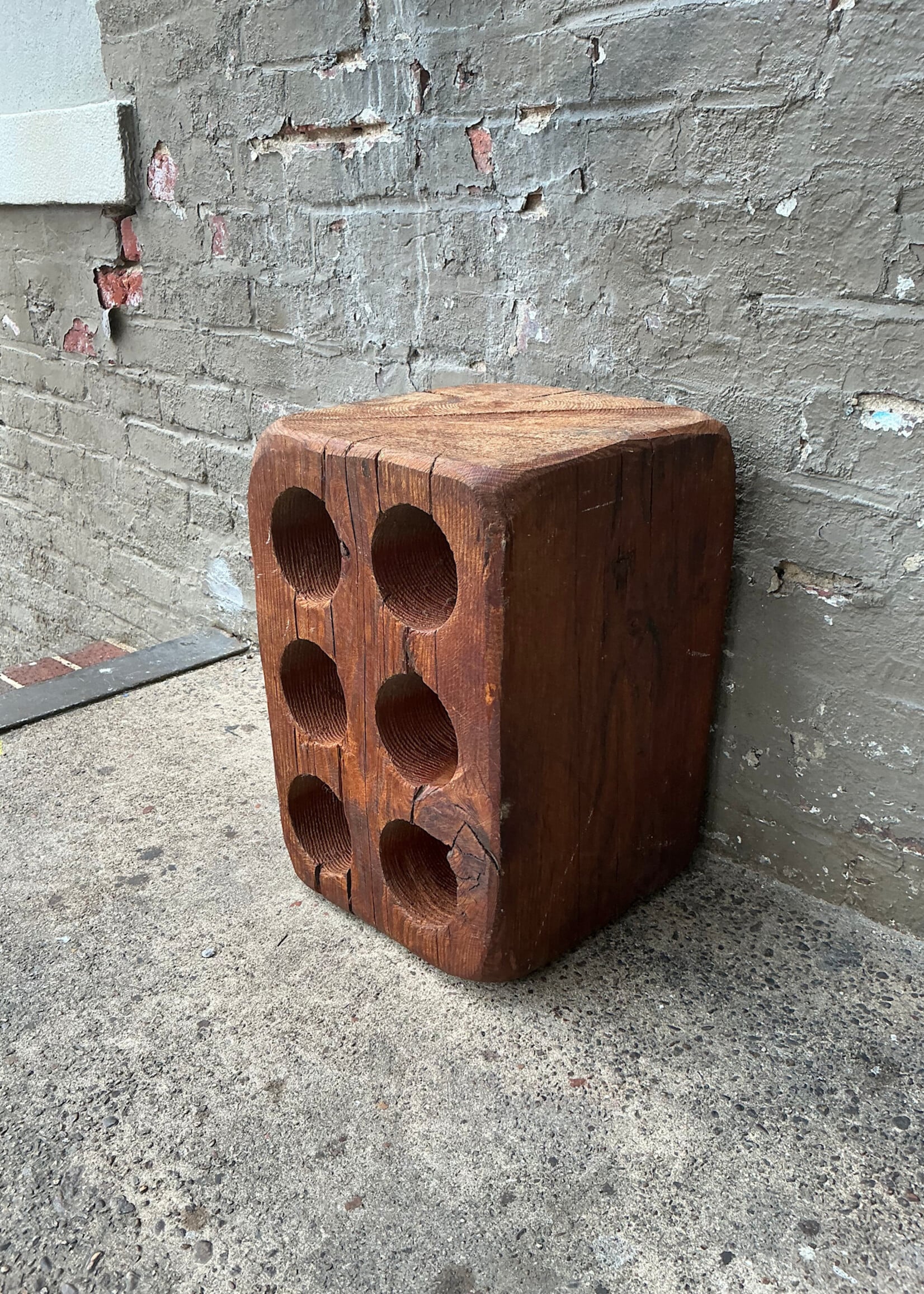 GOODWOOD Rustic Wine Rack Sidetable