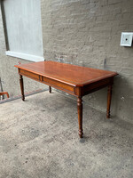 GOODWOOD 19th Century Pine Table with Inlay