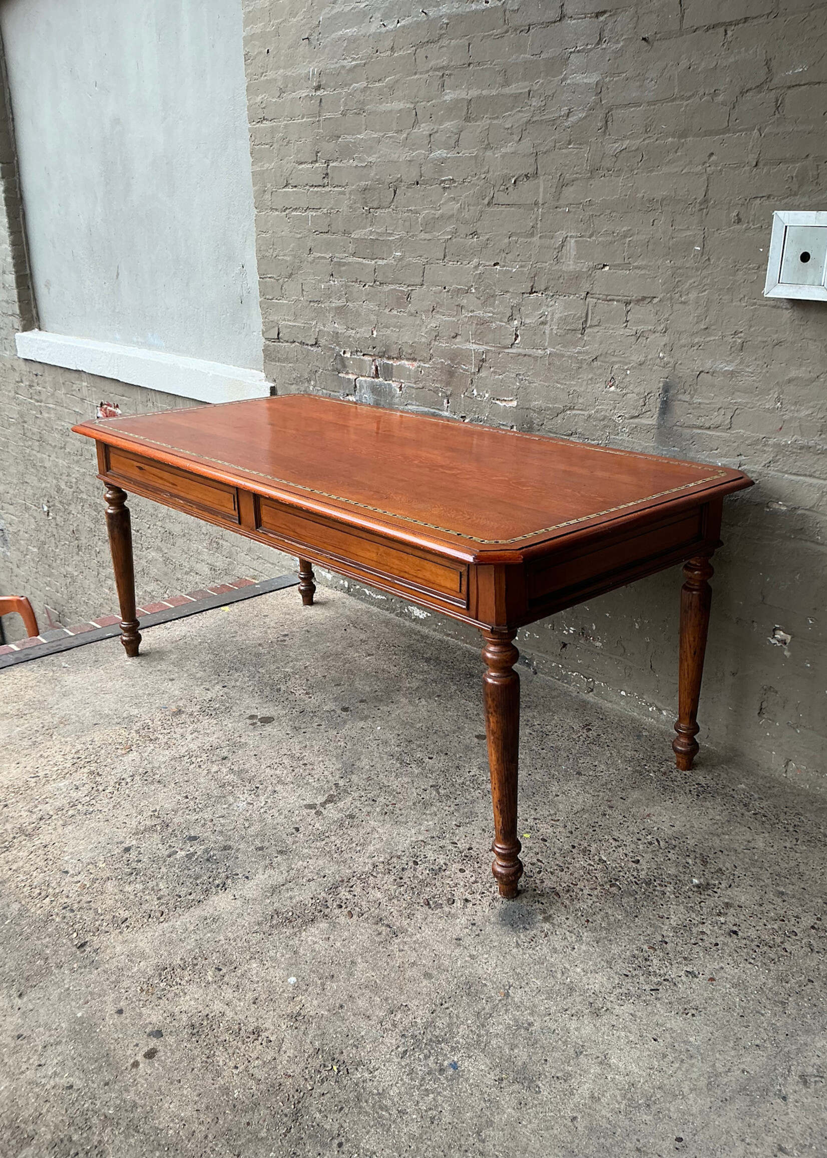 GOODWOOD 19th Century Pine Table with Inlay