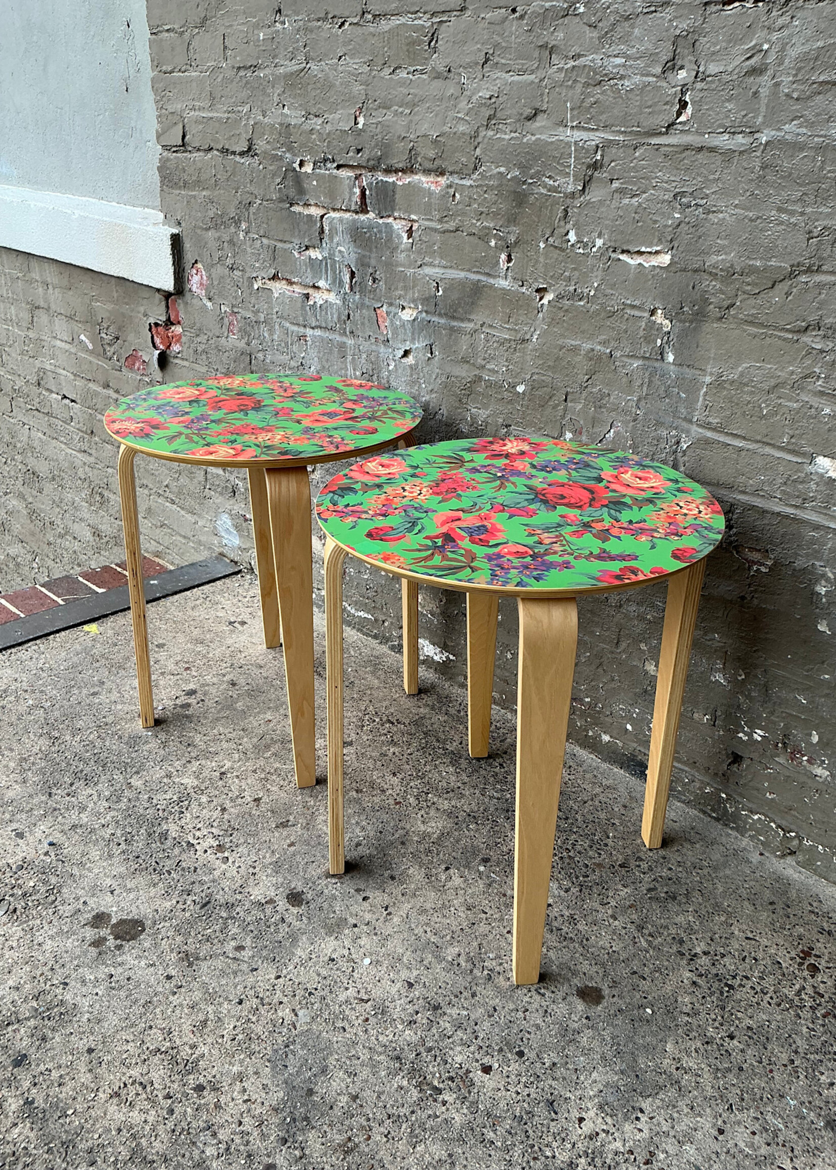 GOODWOOD Bentwood Side Table, Anthropologie