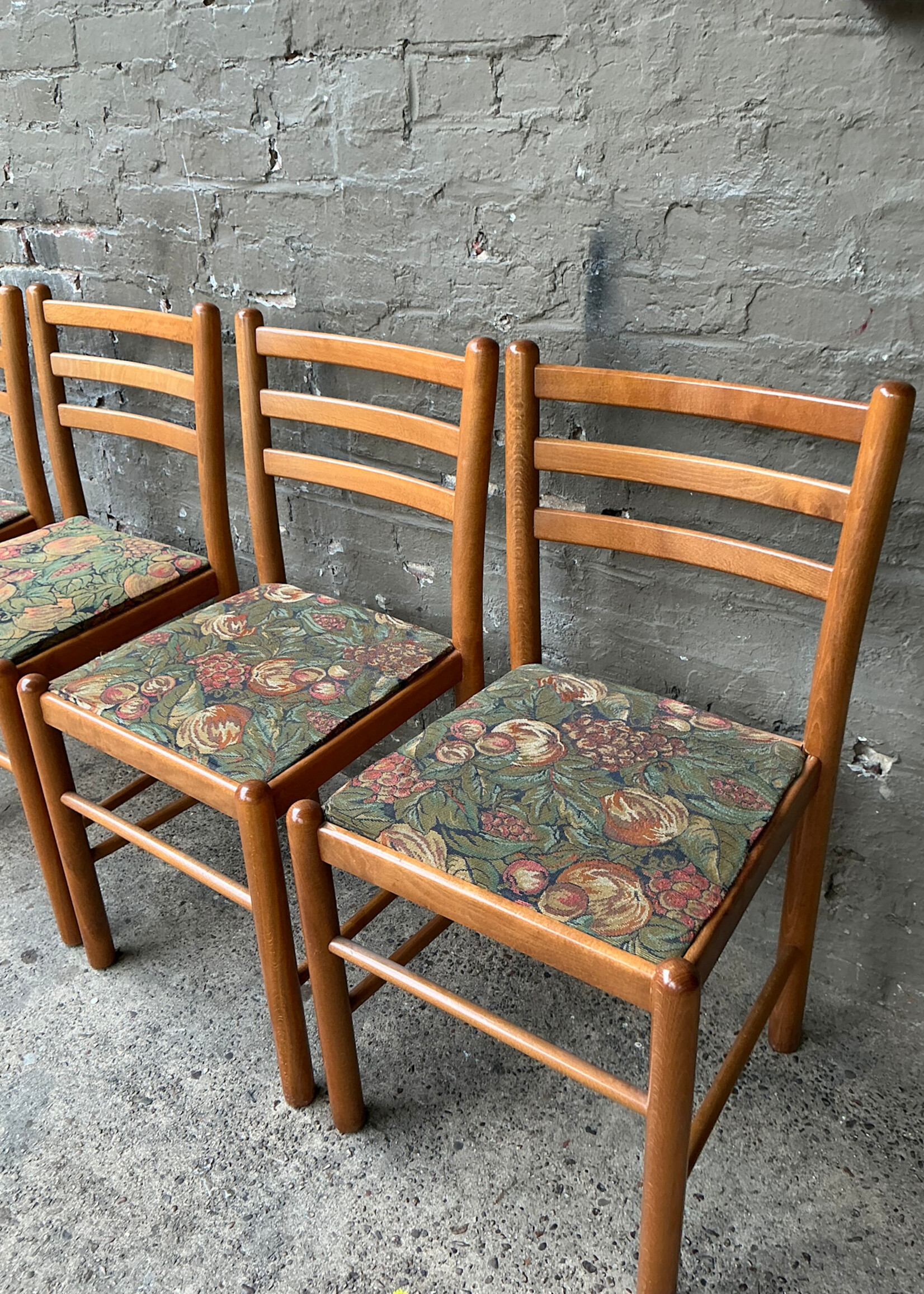 GOODWOOD Set of Four Hank Lowenstein Style Chairs