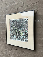 GOODWOOD Laurie C Linocut and Chalk