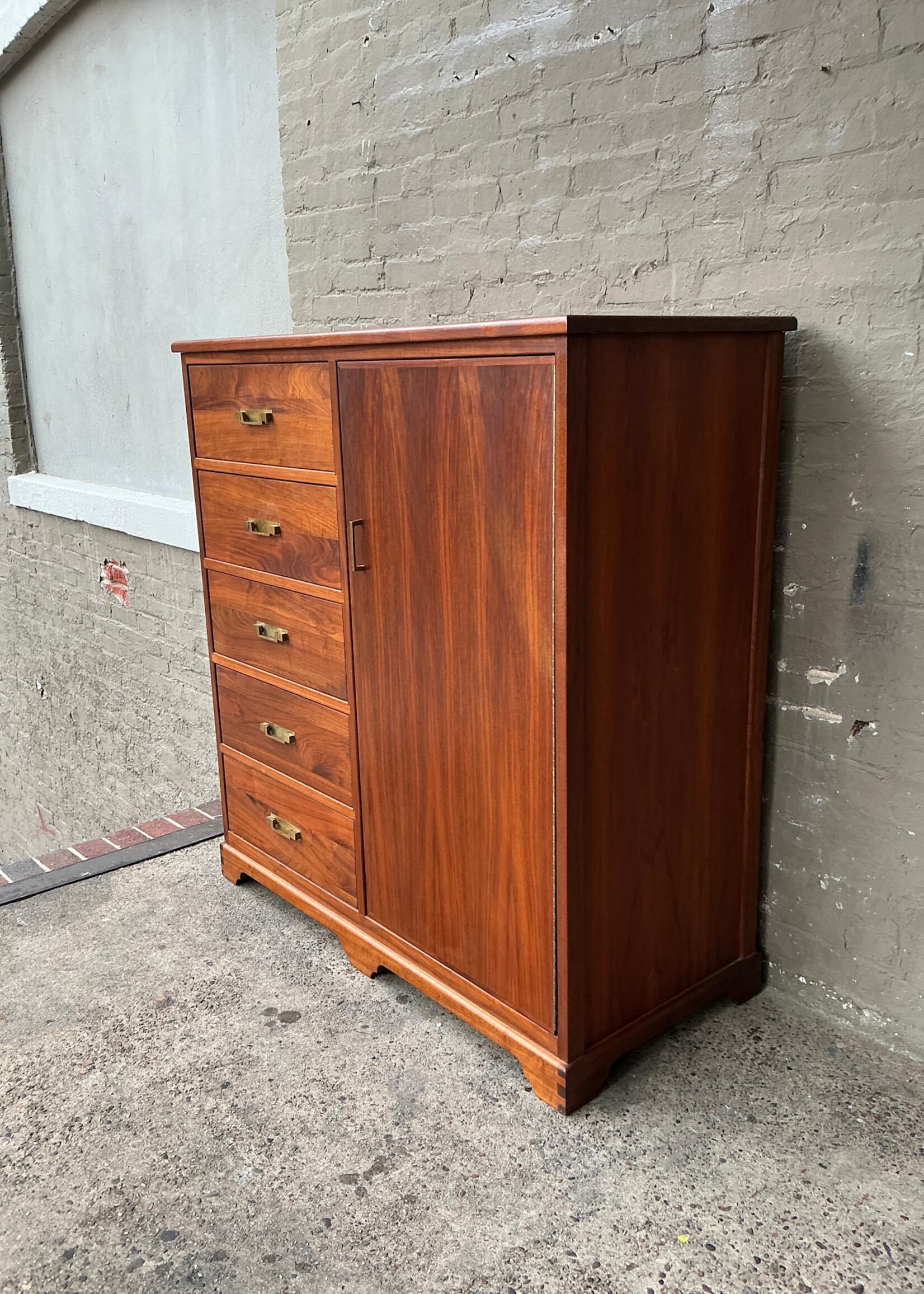 GOODWOOD Solid Walnut Wardrobe
