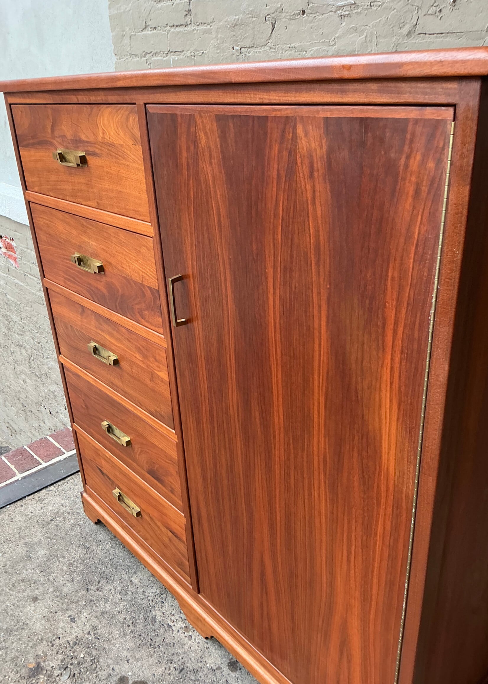 GOODWOOD Solid Walnut Wardrobe