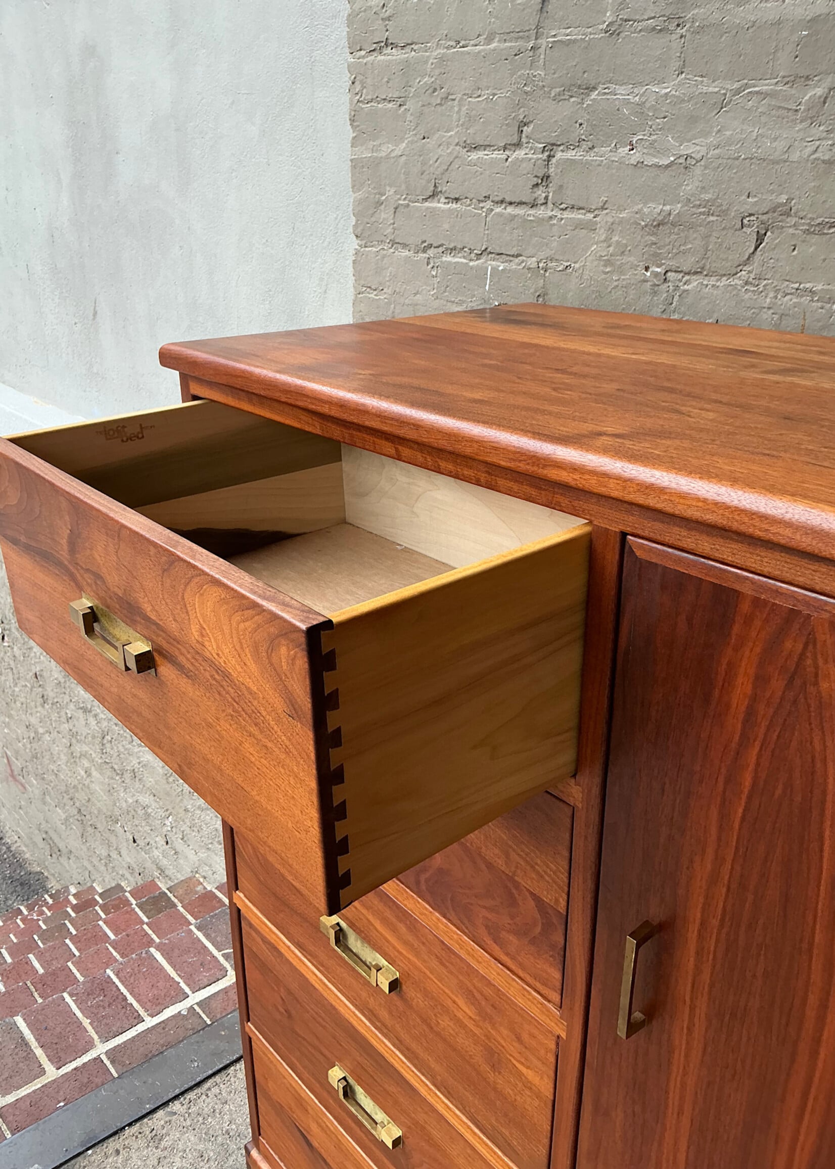 GOODWOOD Solid Walnut Wardrobe