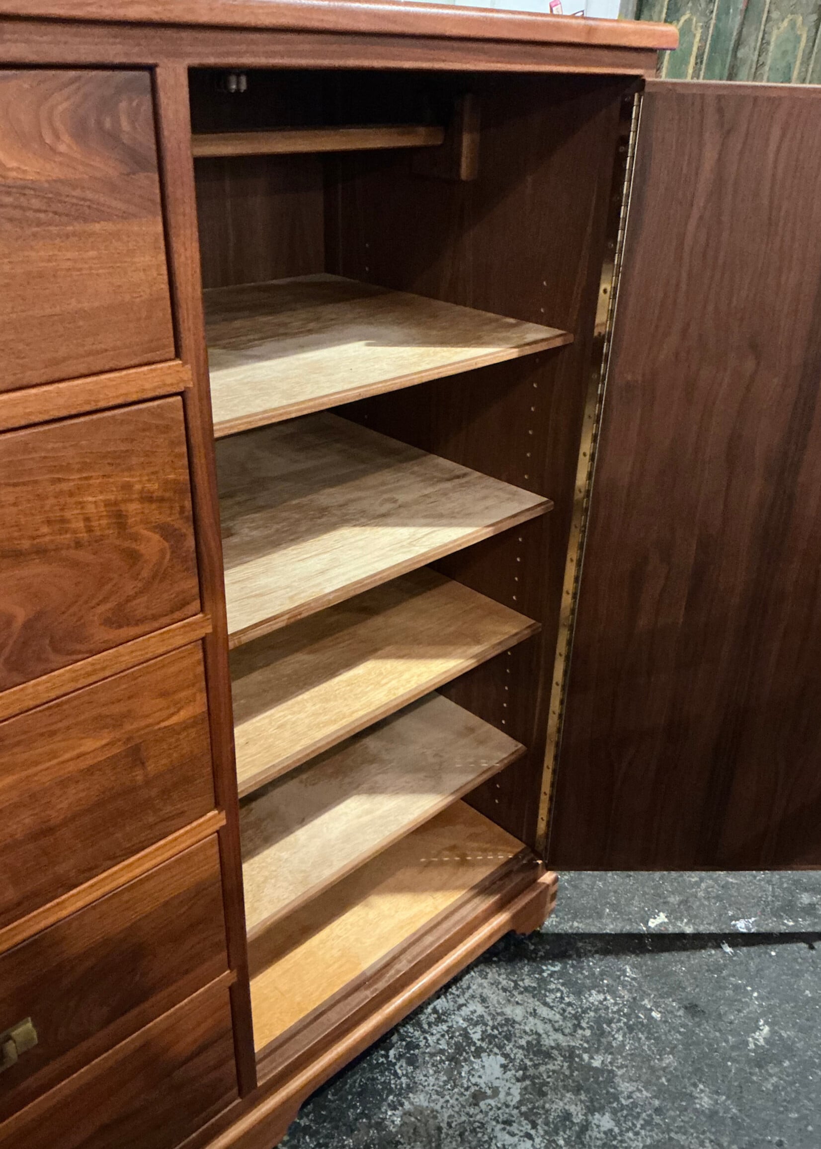 GOODWOOD Solid Walnut Wardrobe