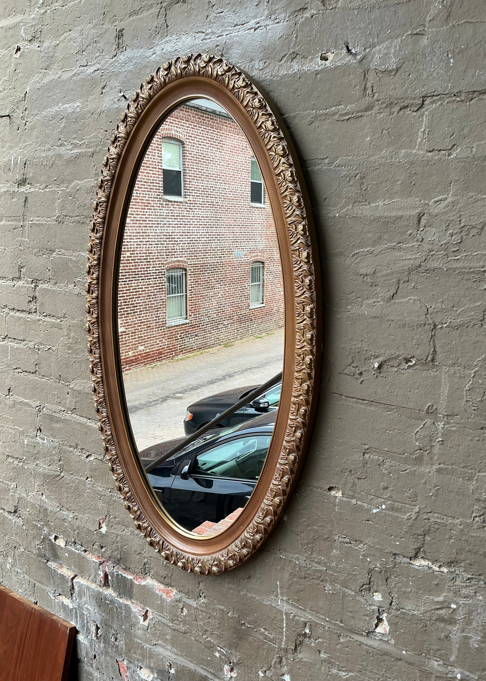 GOODWOOD Gilt Oval Mirror