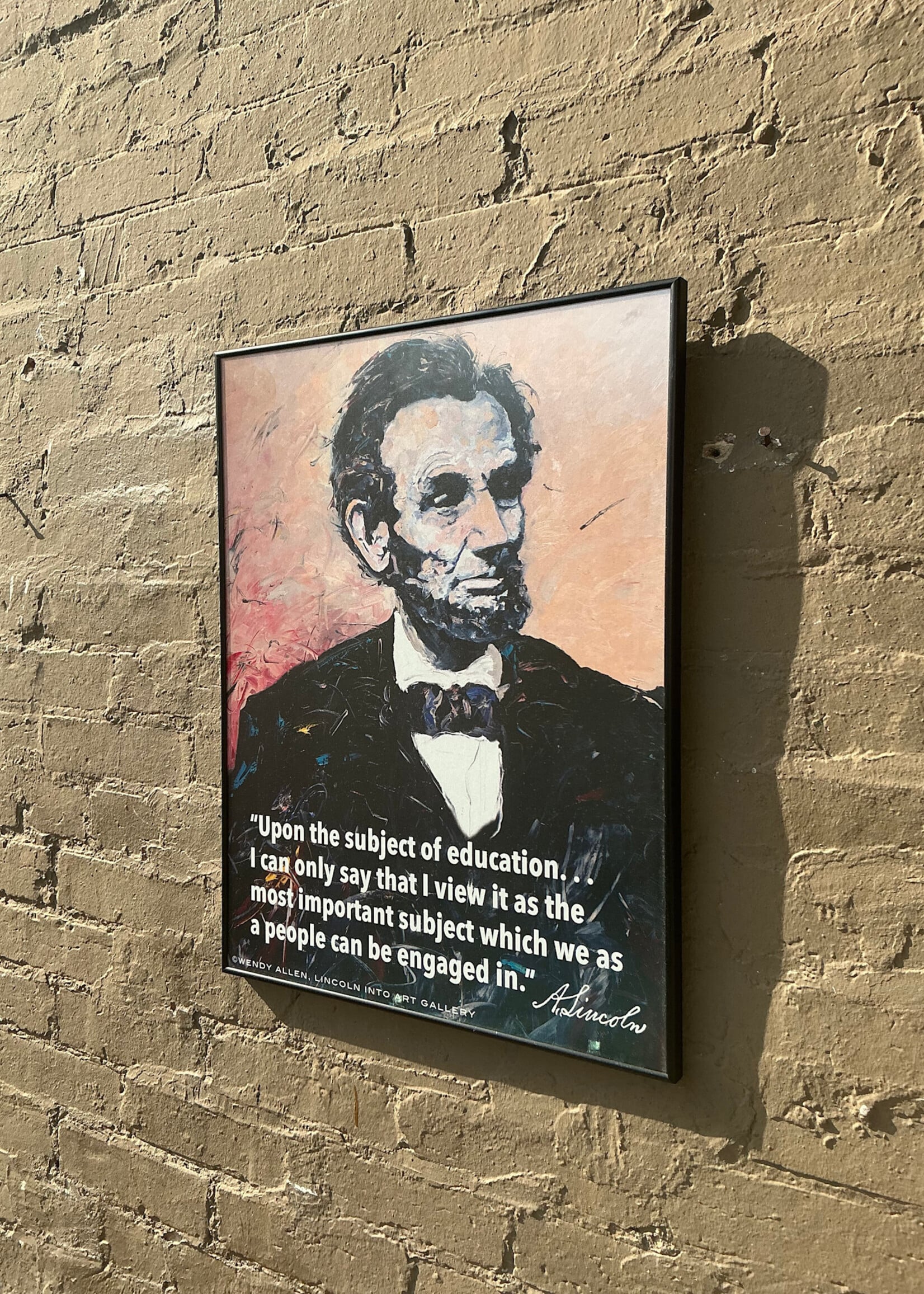 GOODWOOD Abe Lincoln Poster